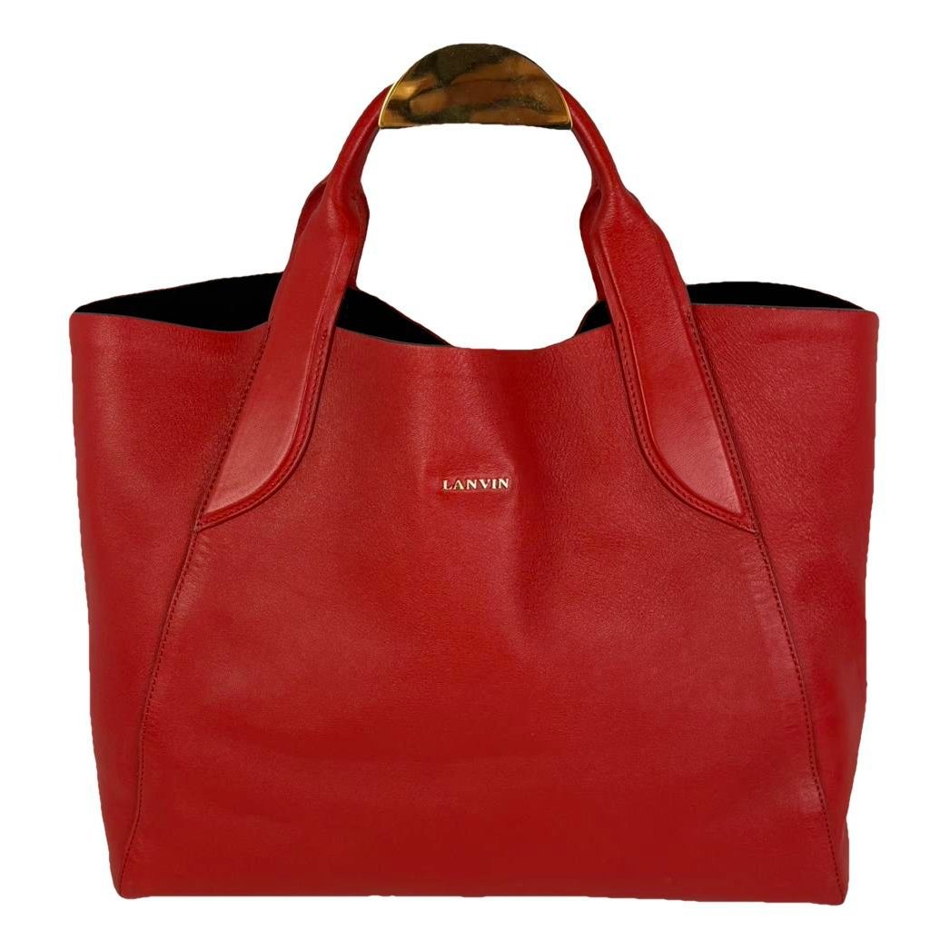 Leather handbag