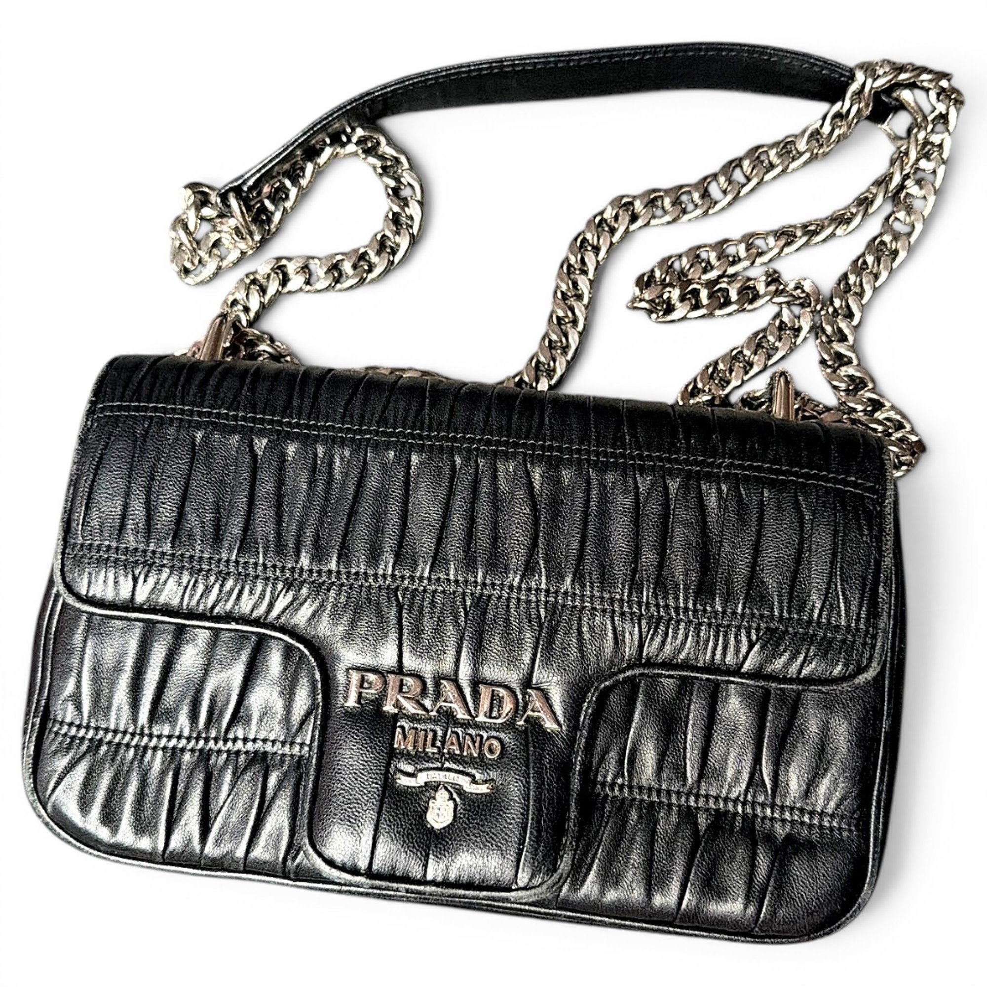 Leather handbag
