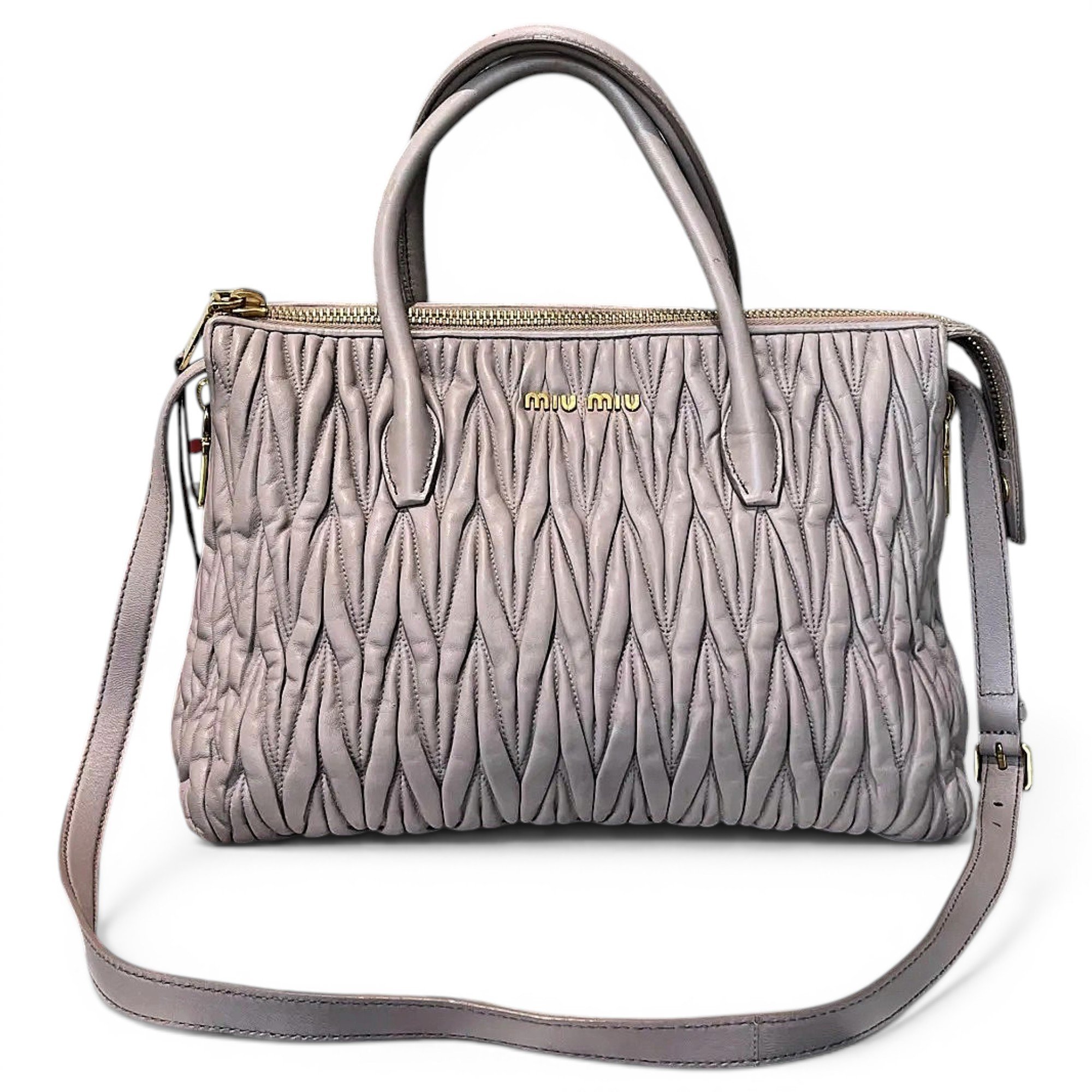 Leather crossbody bag