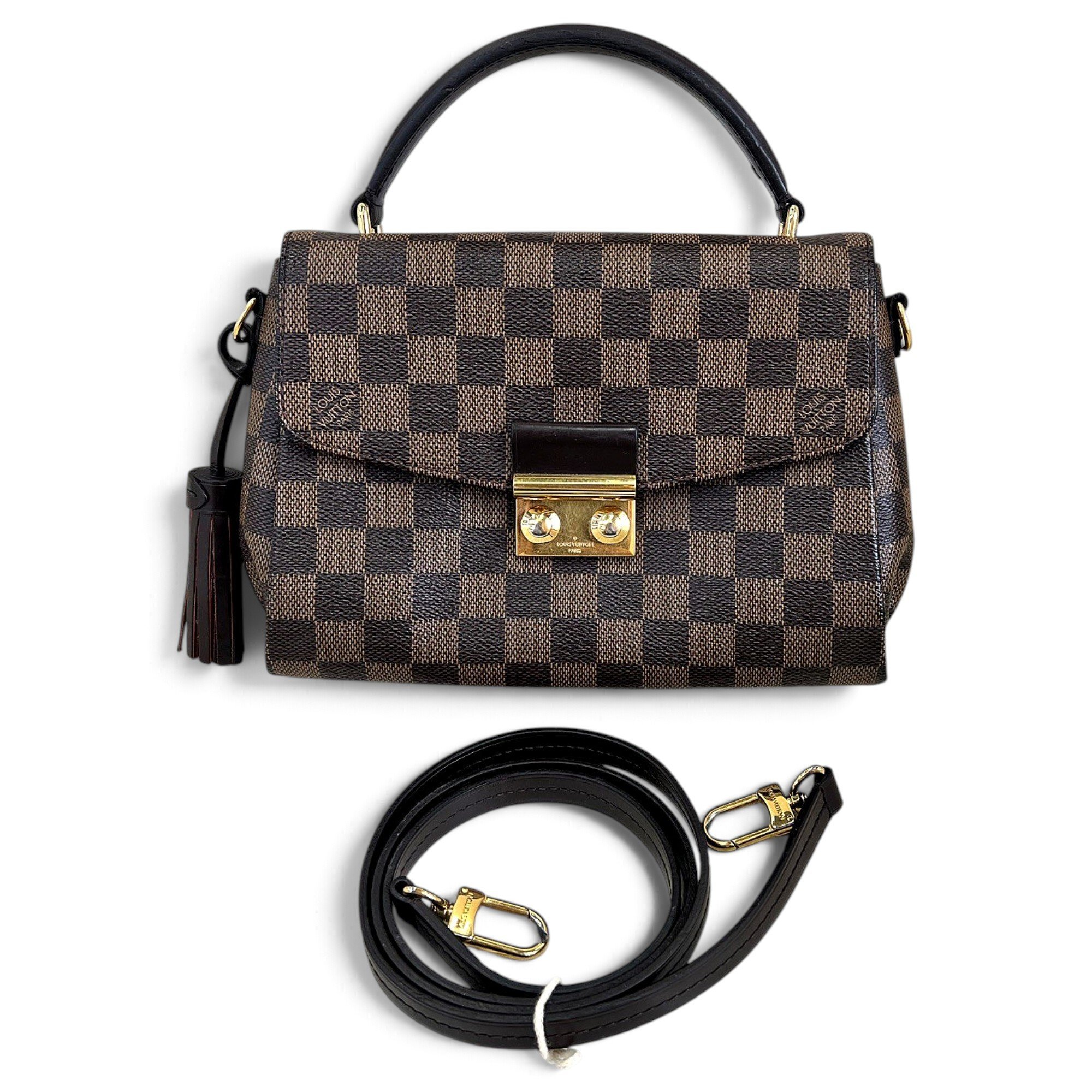 Croisette leather handbag
