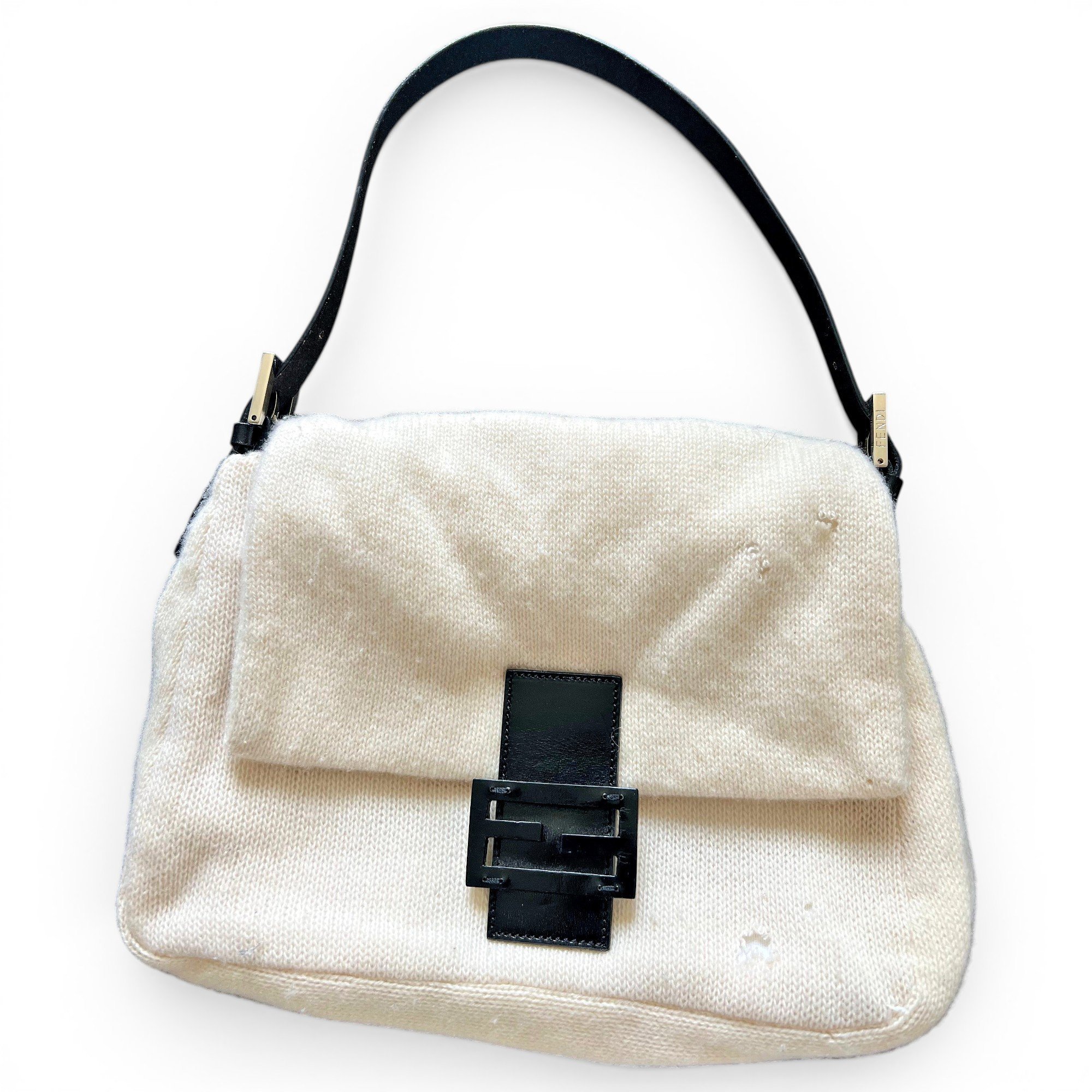 Mamma Baguette cashmere handbag