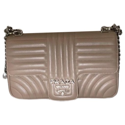 Diagramme leather handbag