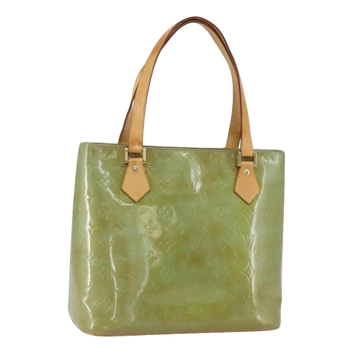 Patent leather handbag