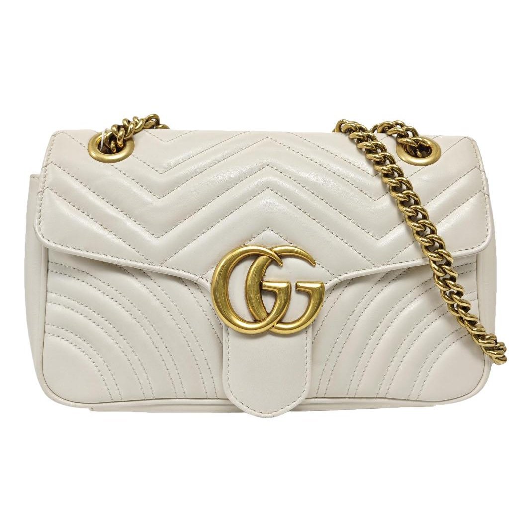 GG Marmont Flap leather handbag