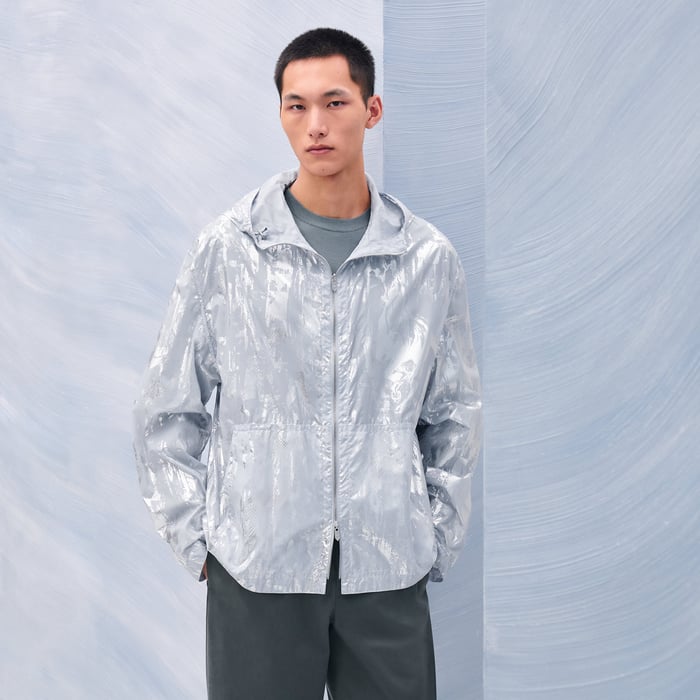Glacier "Cavalcade Siderale" Reversible Hooded Jacket