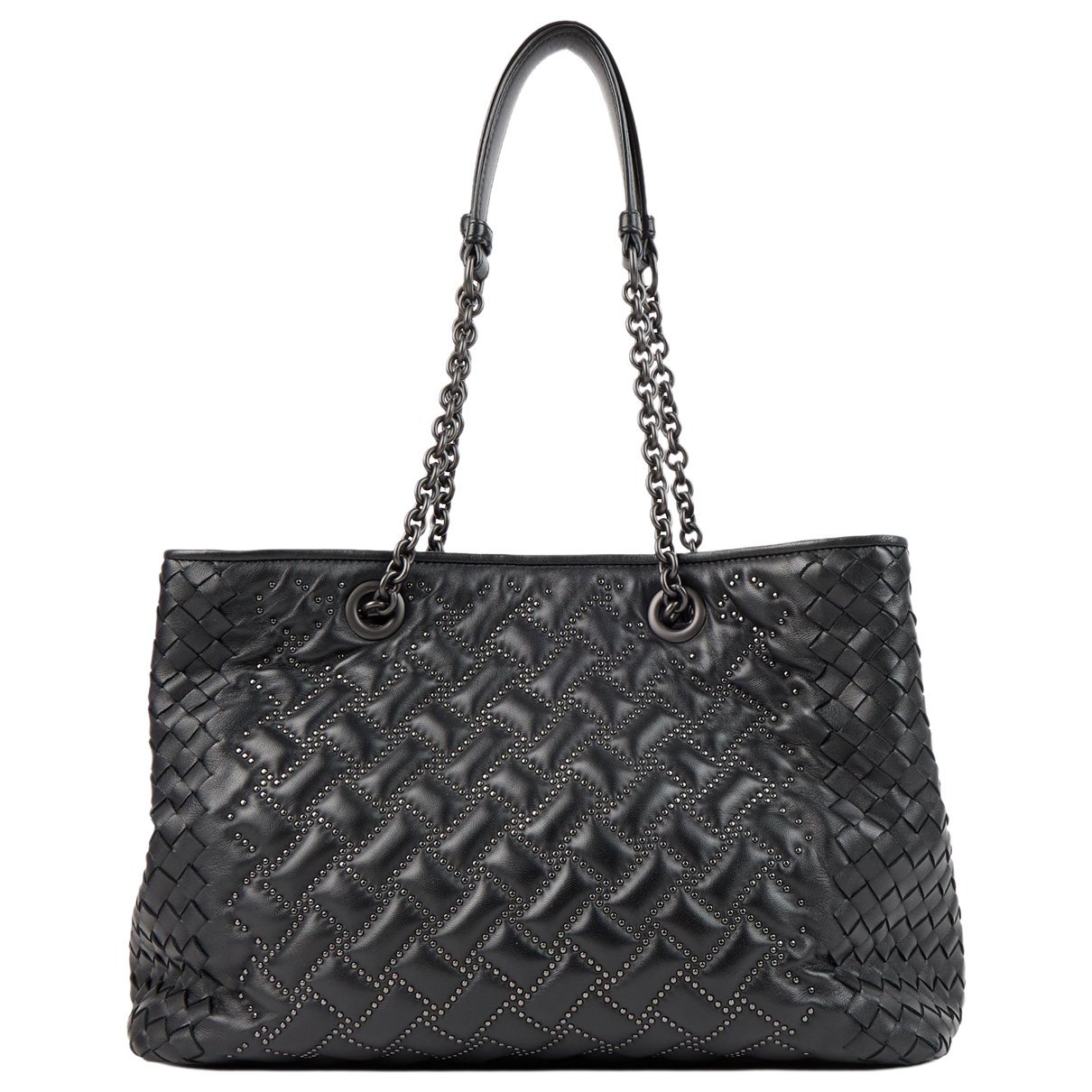 Leather tote