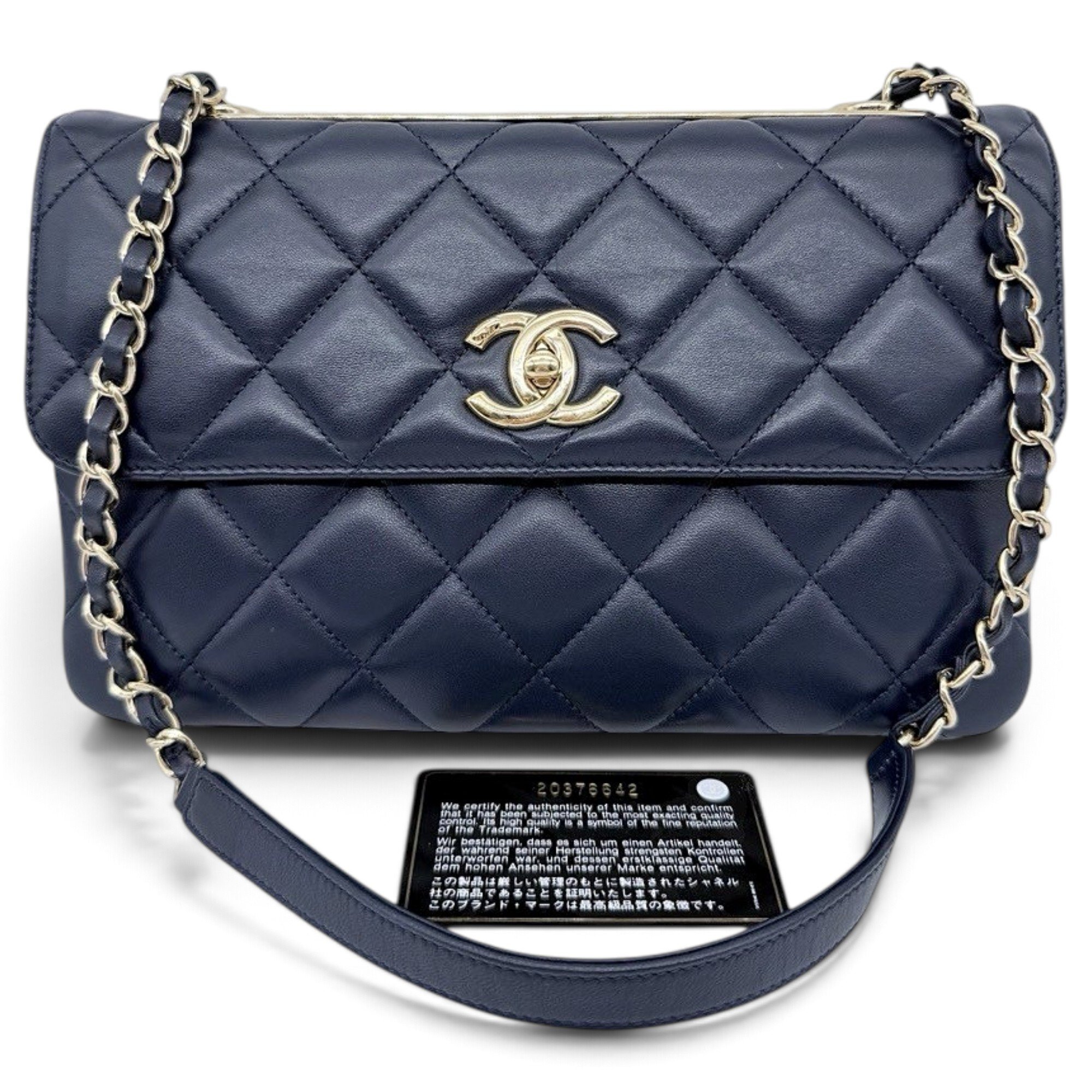 Leather handbag