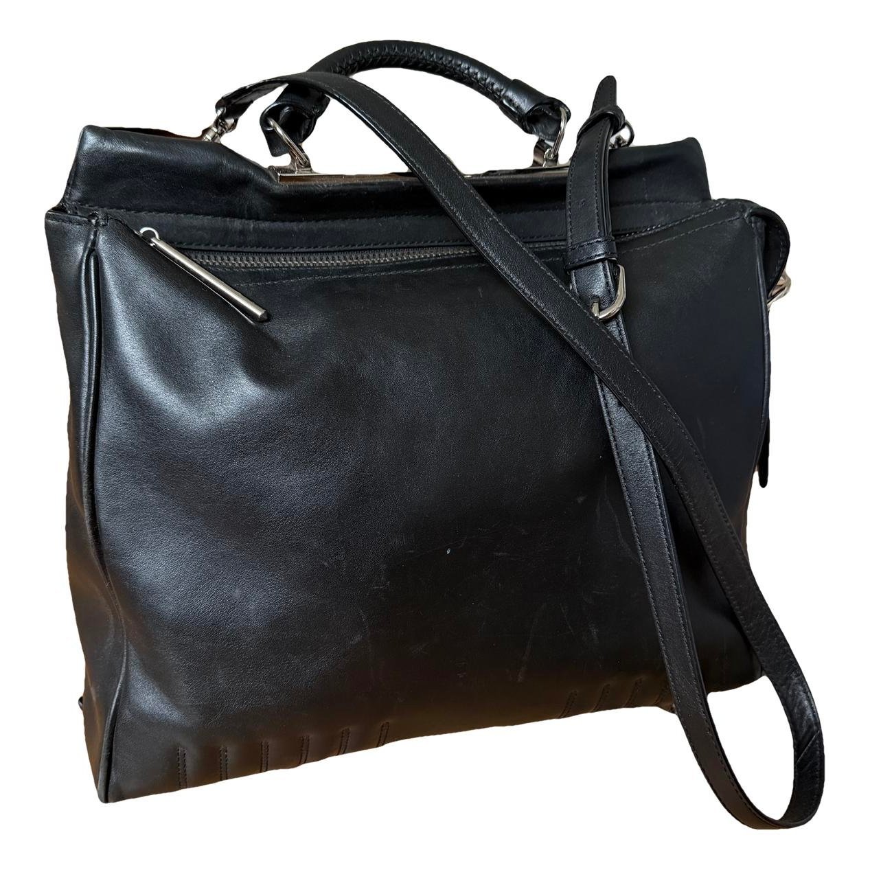Leather satchel