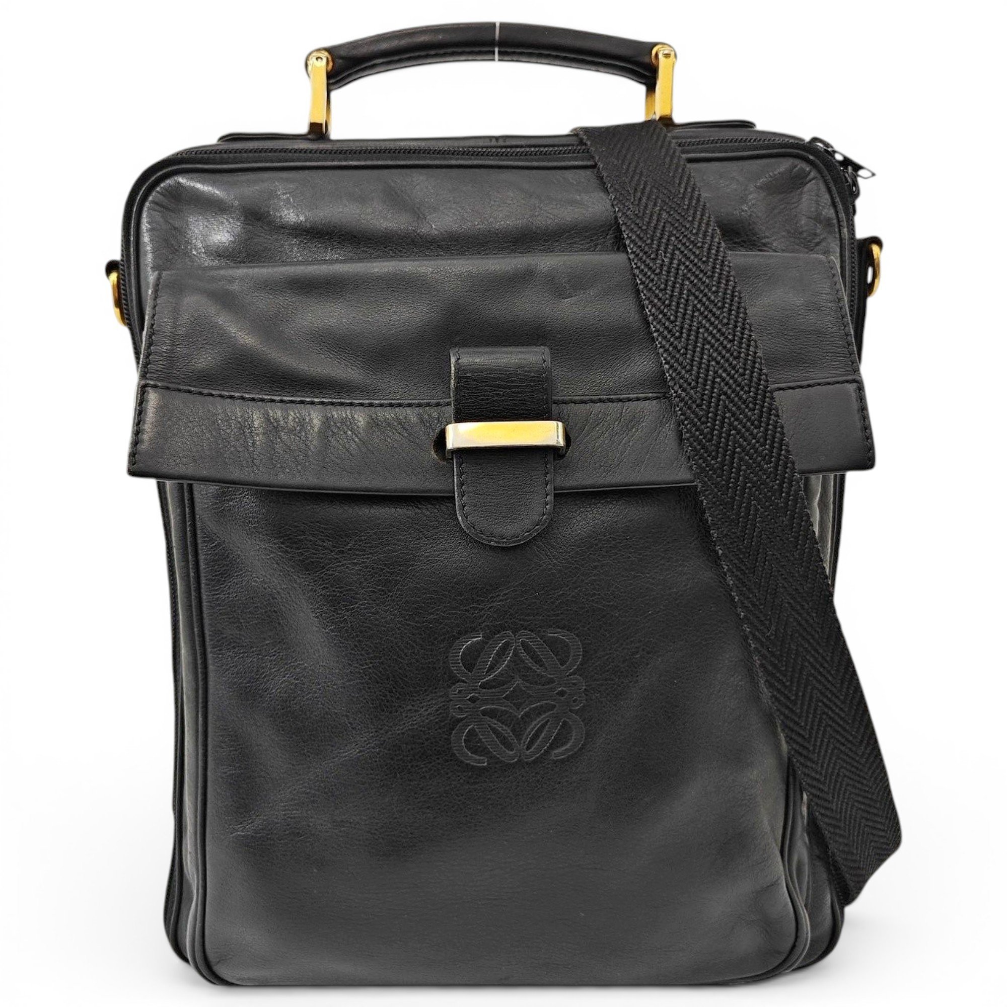 Leather handbag