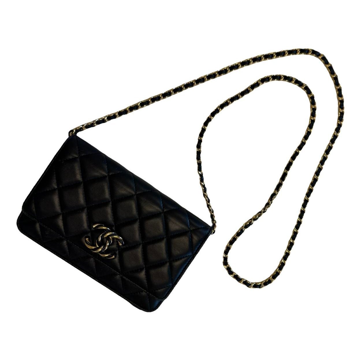 Wallet On Chain Timeless/Classique leather crossbody bag