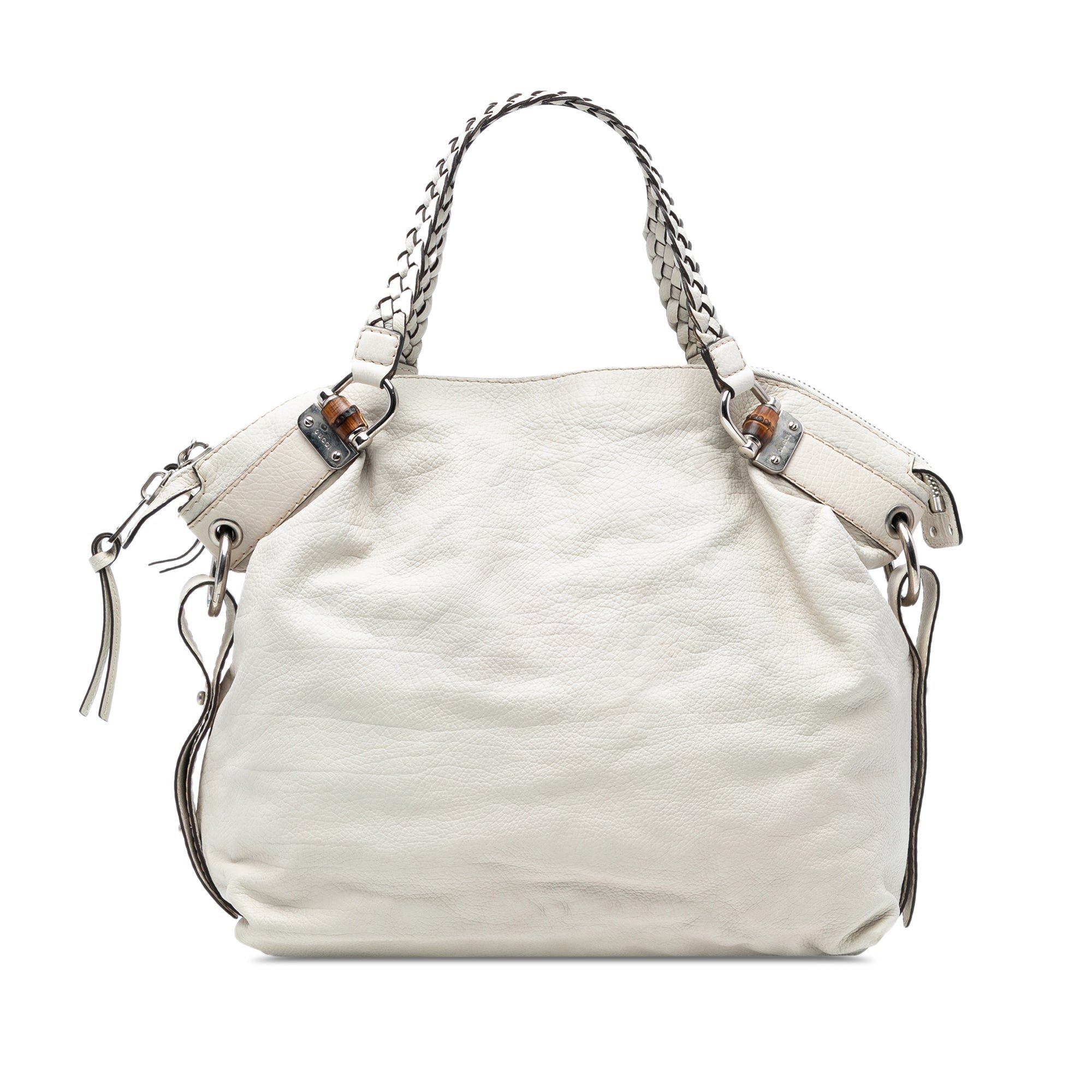 Leather tote
