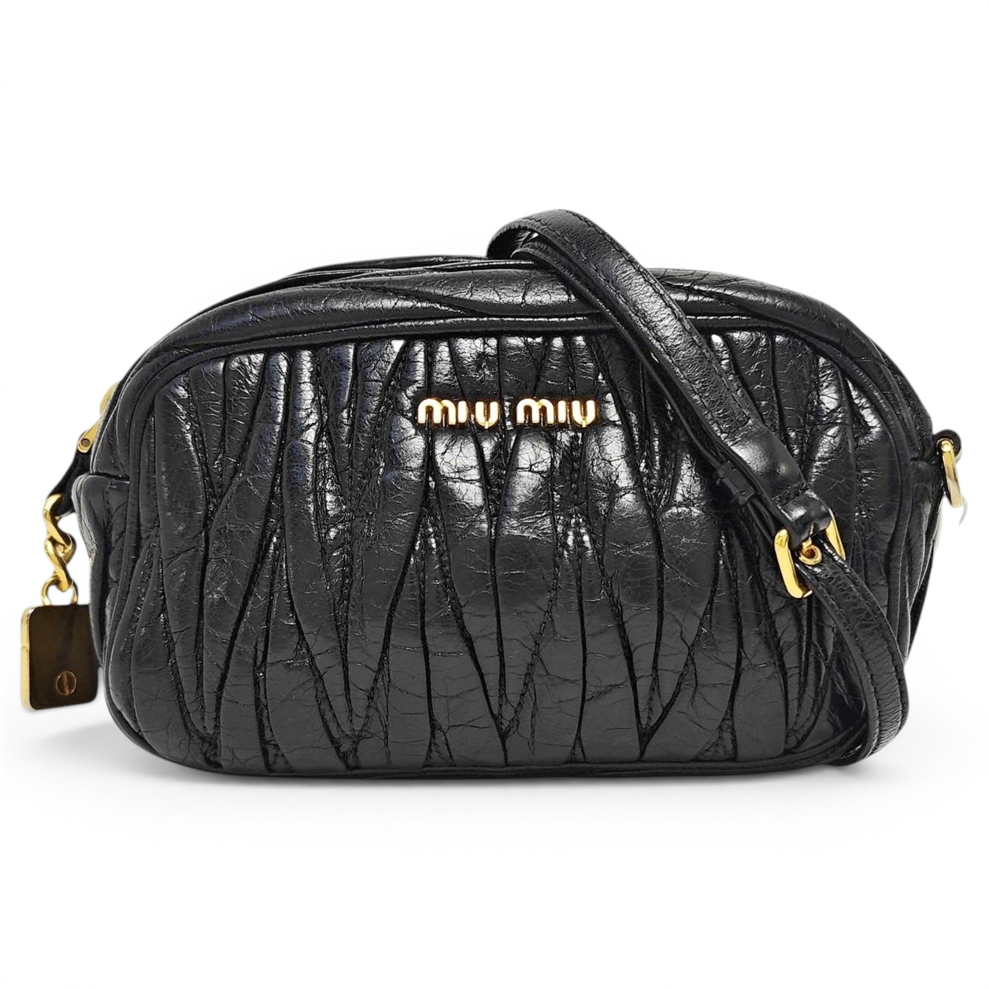 Leather crossbody bag