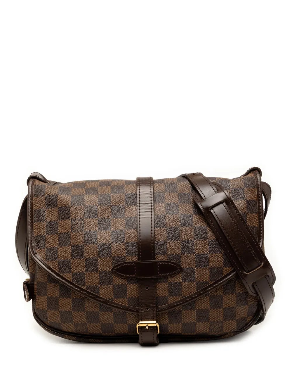 2008 Damier Ebene Saumur 30 crossbody bag