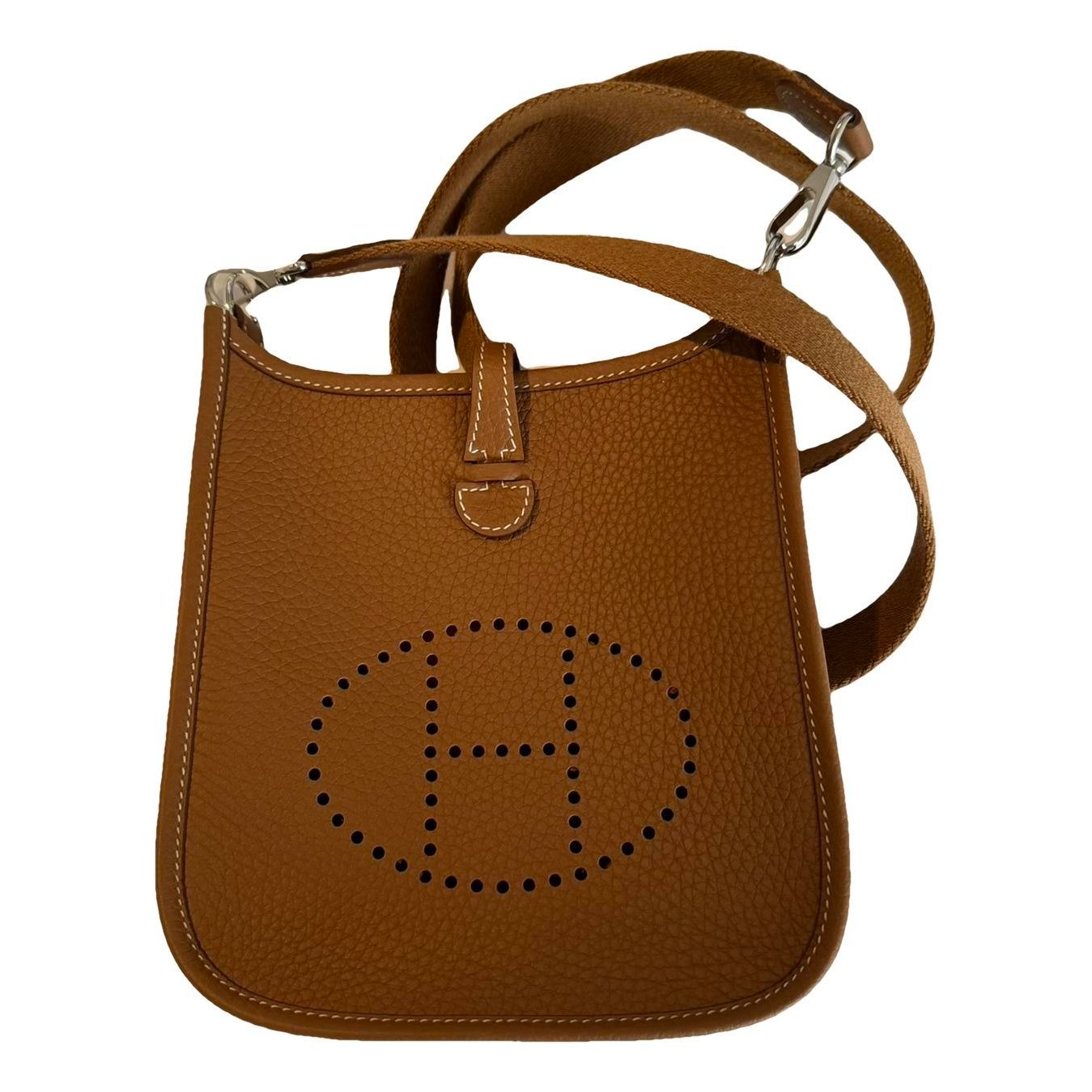 Mini Evelyne leather crossbody bag