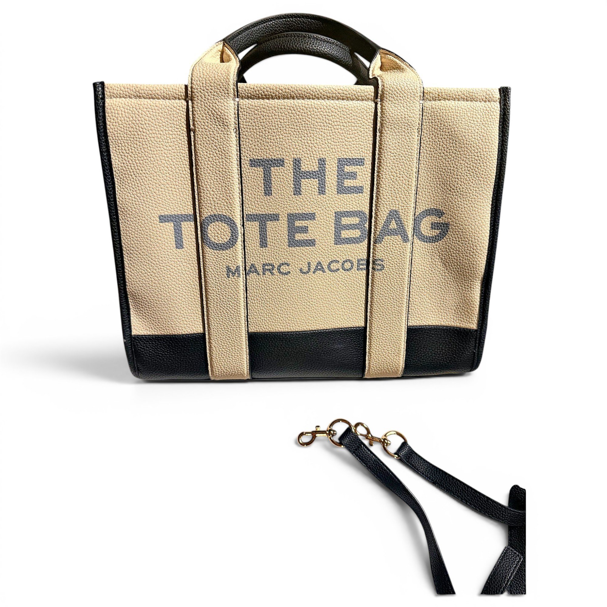 The Tag Tote leather tote