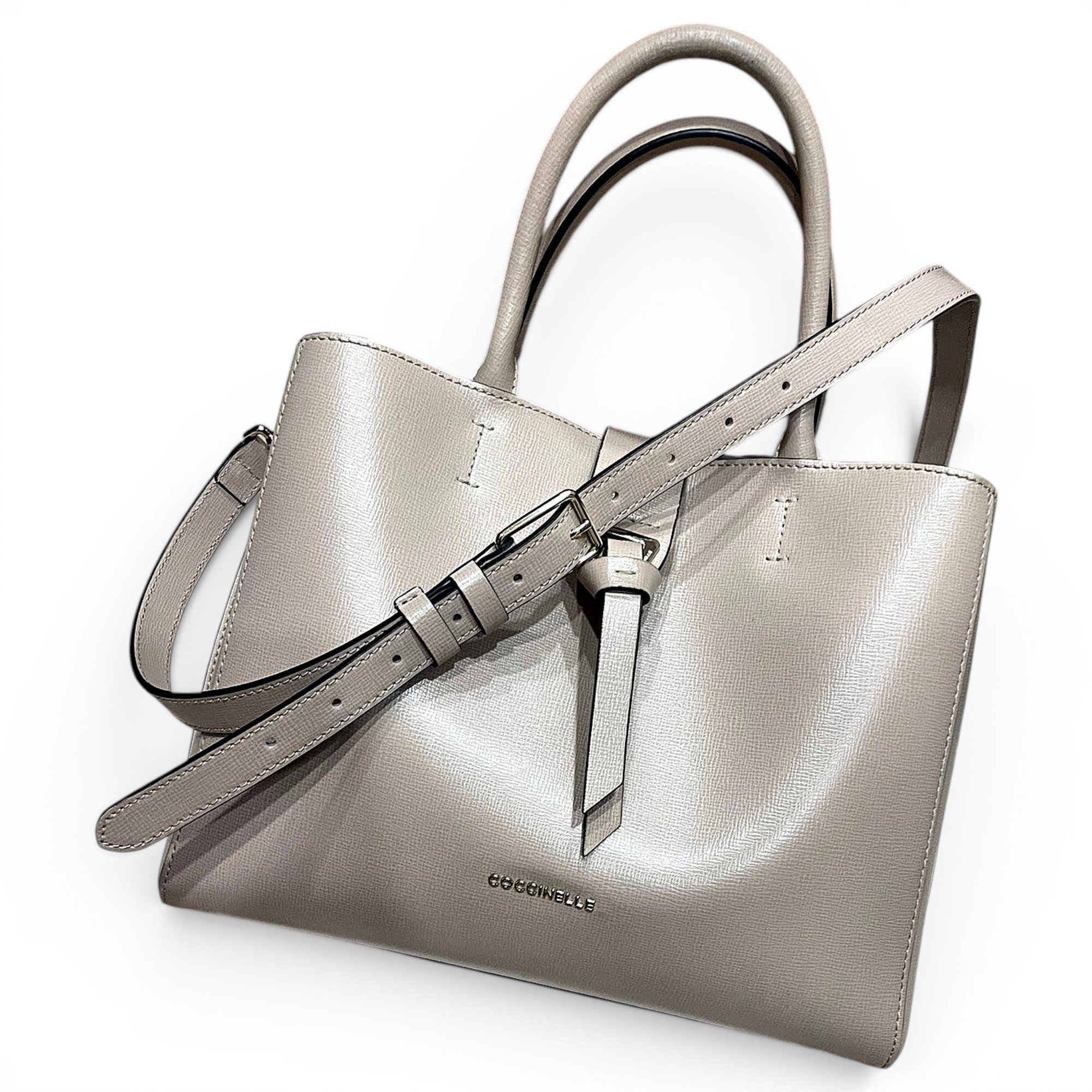 Leather handbag