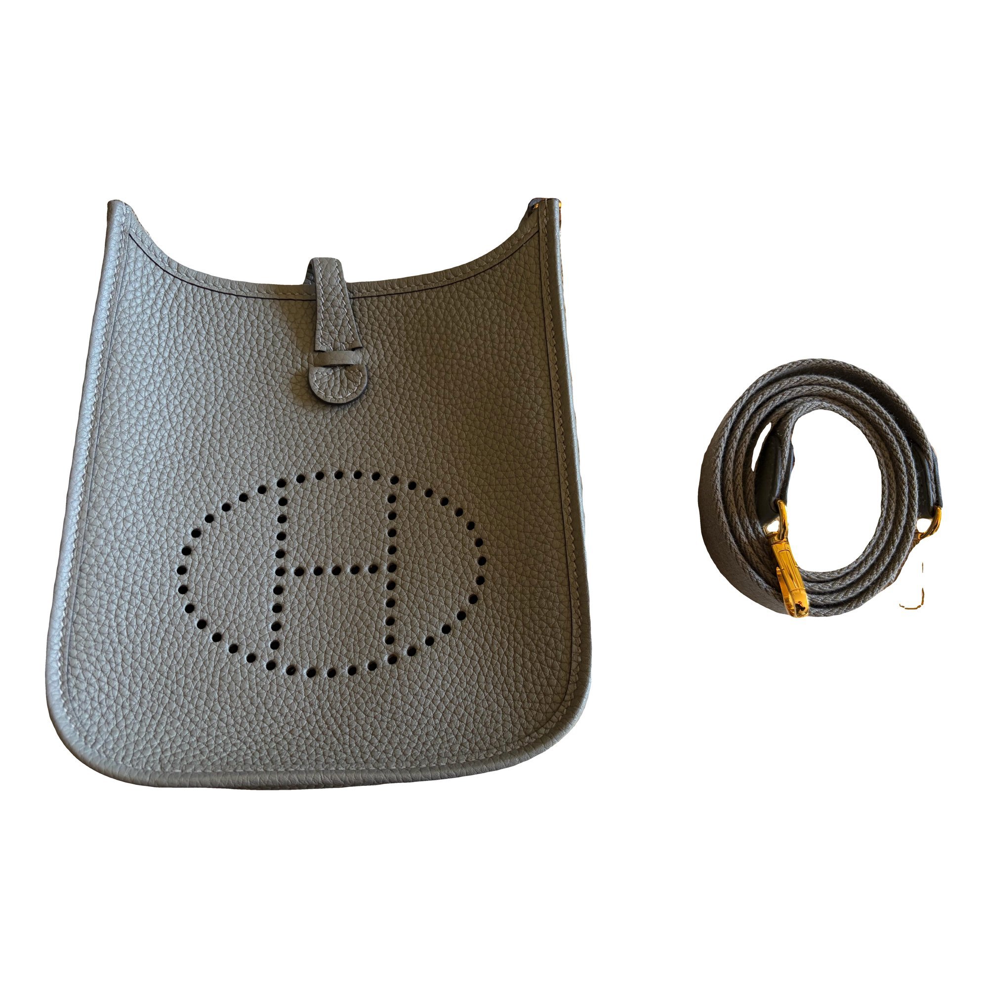 Evelyne leather handbag