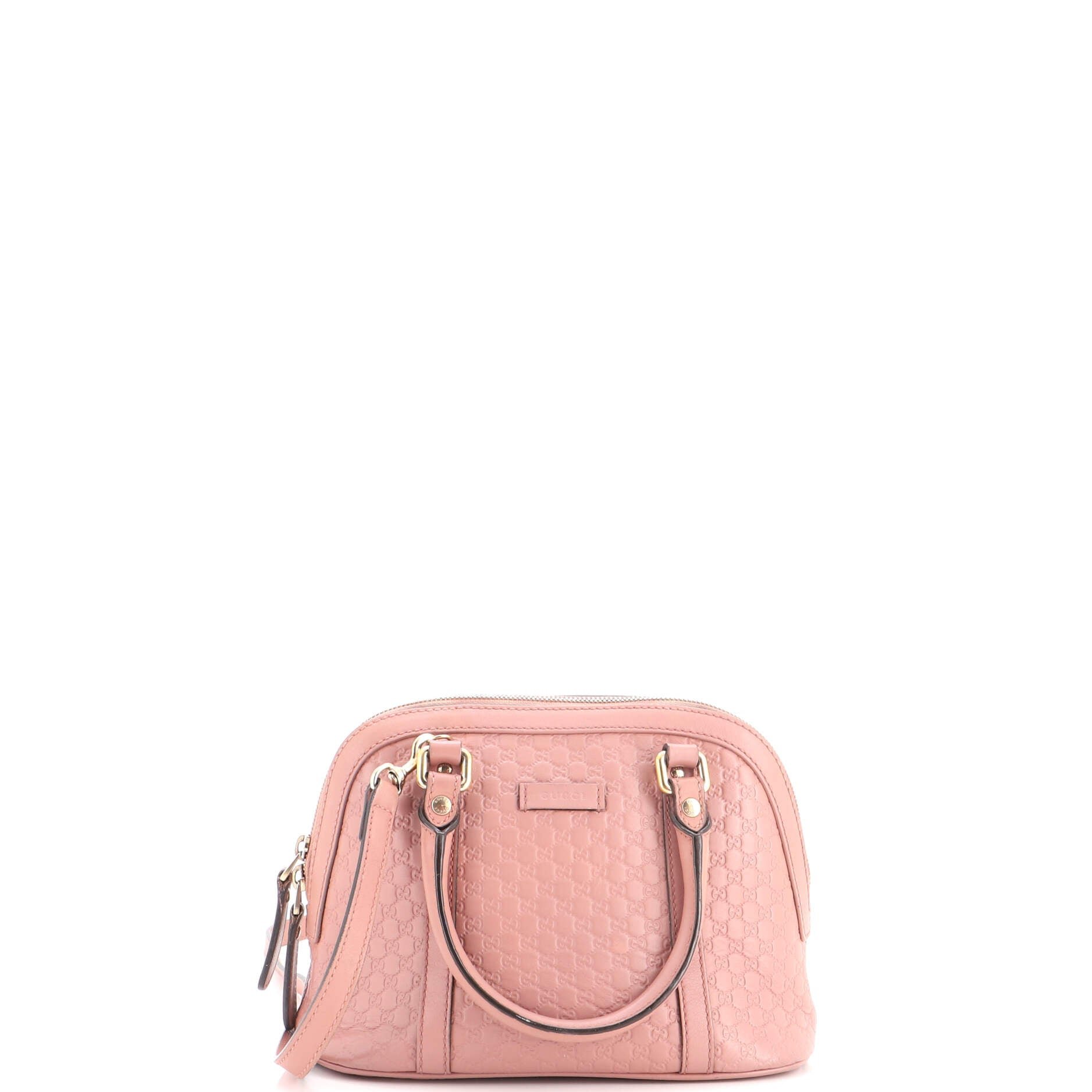 Convertible Dome Satchel Microguccissima Leather Mini