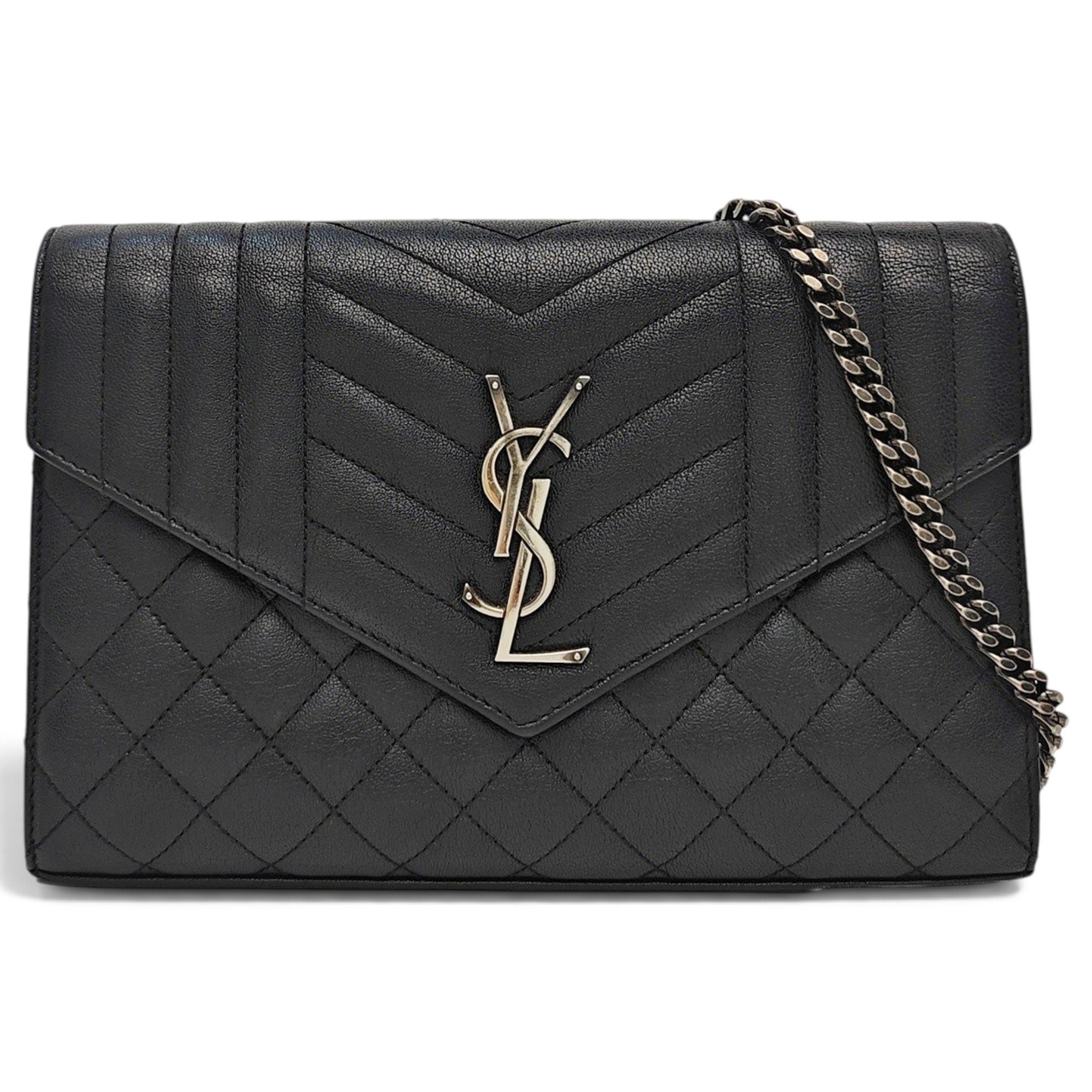 Baby monogramme leather handbag