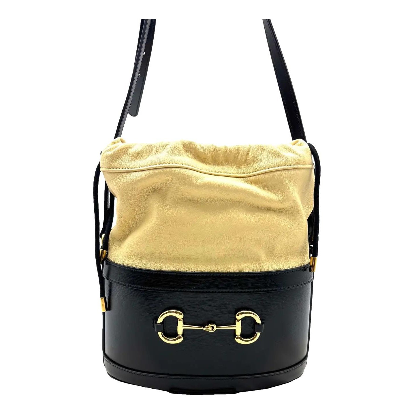 Horsebit 1955 Bucket leather handbag