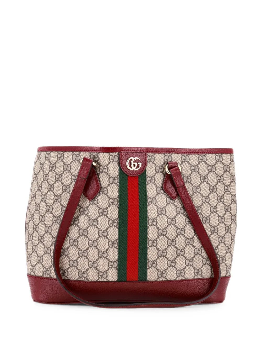Ophidia Open Shopping GG Coated Canvas Medium tote bag