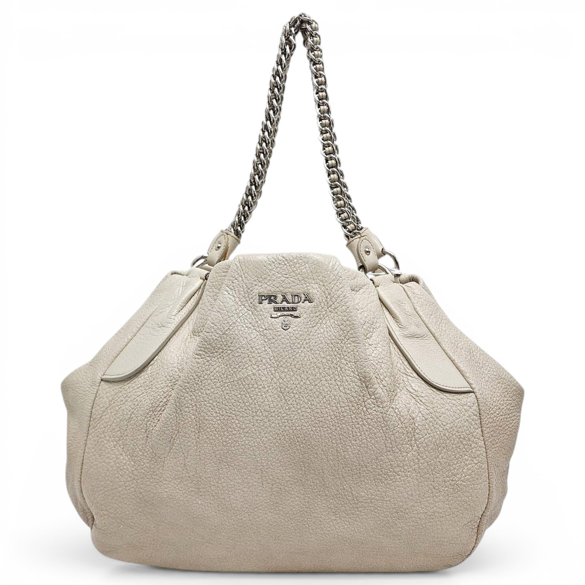 Leather tote