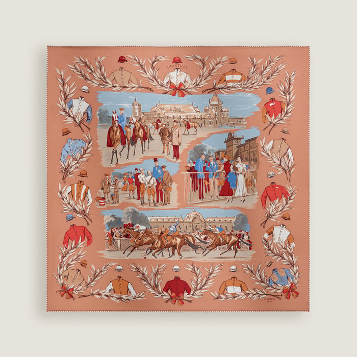 Champ De Courses a Chantilly Scarf 70