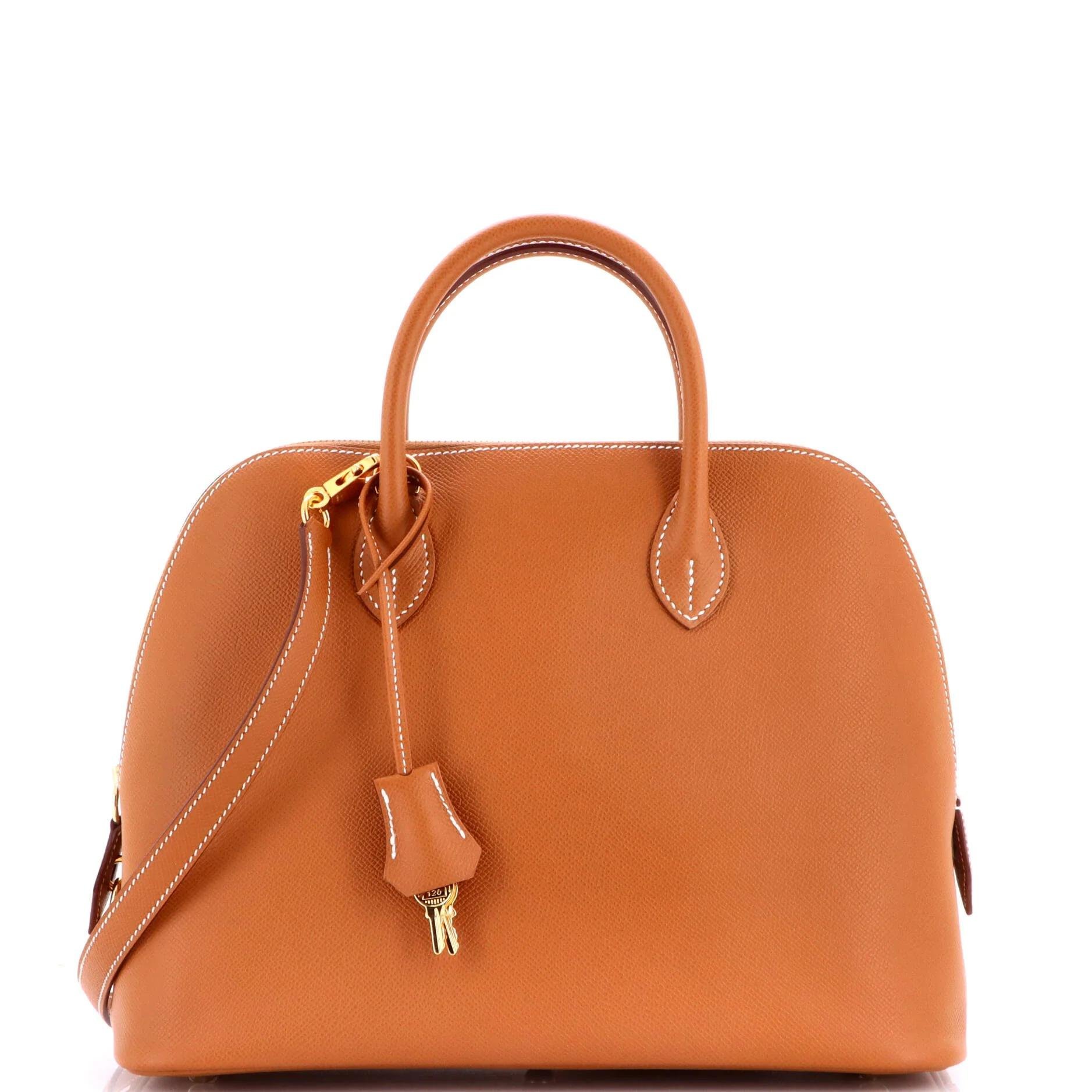 Leather handbag