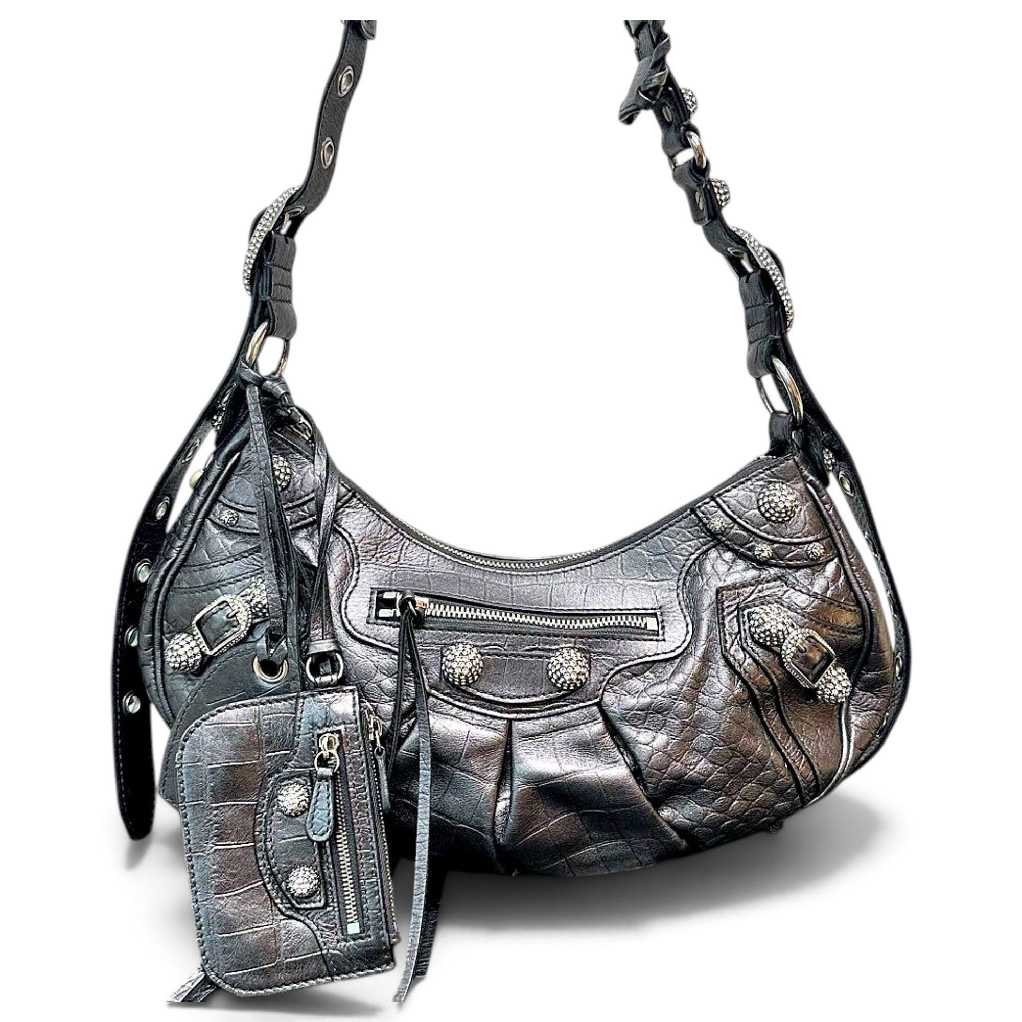Le Cagole leather handbag