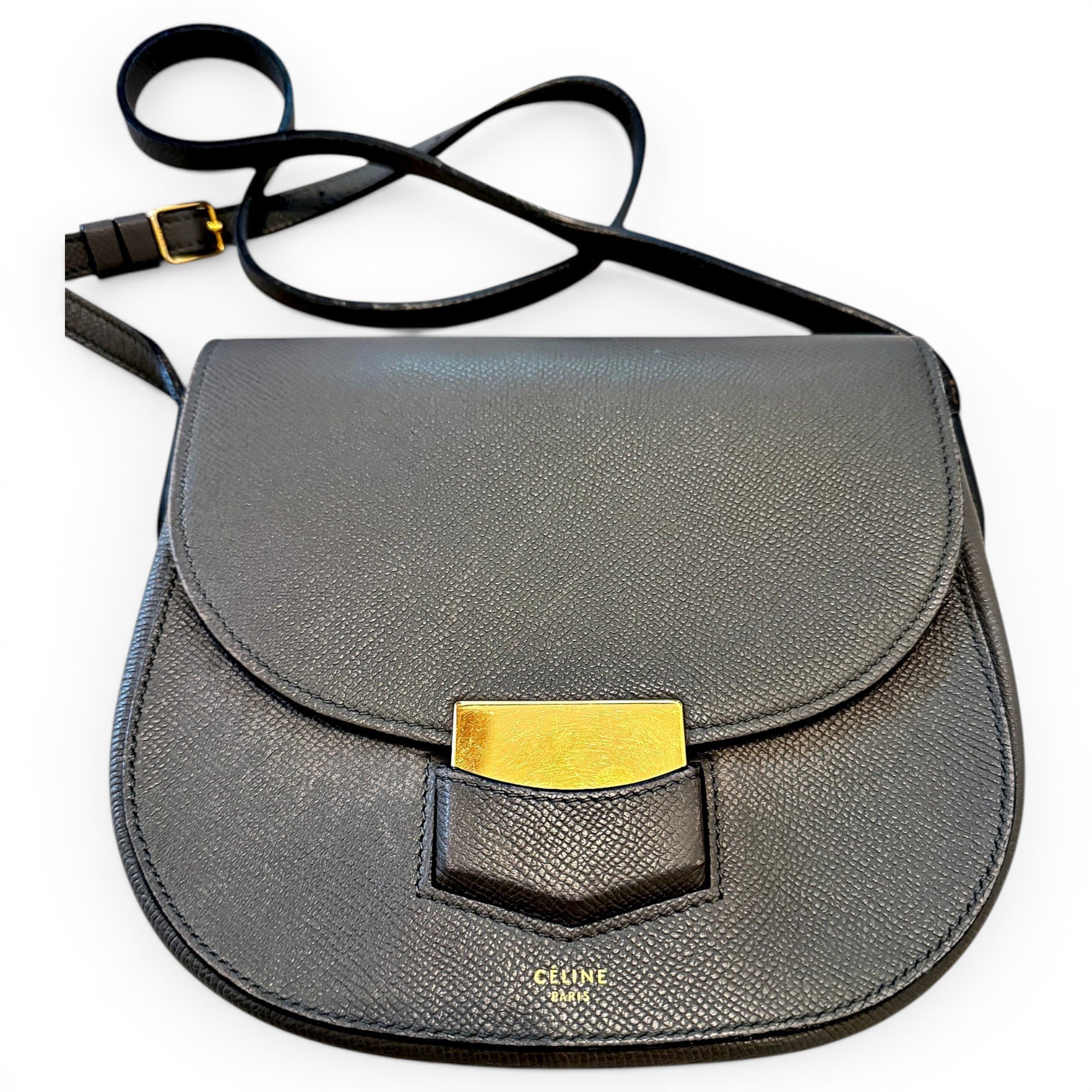 Leather handbag