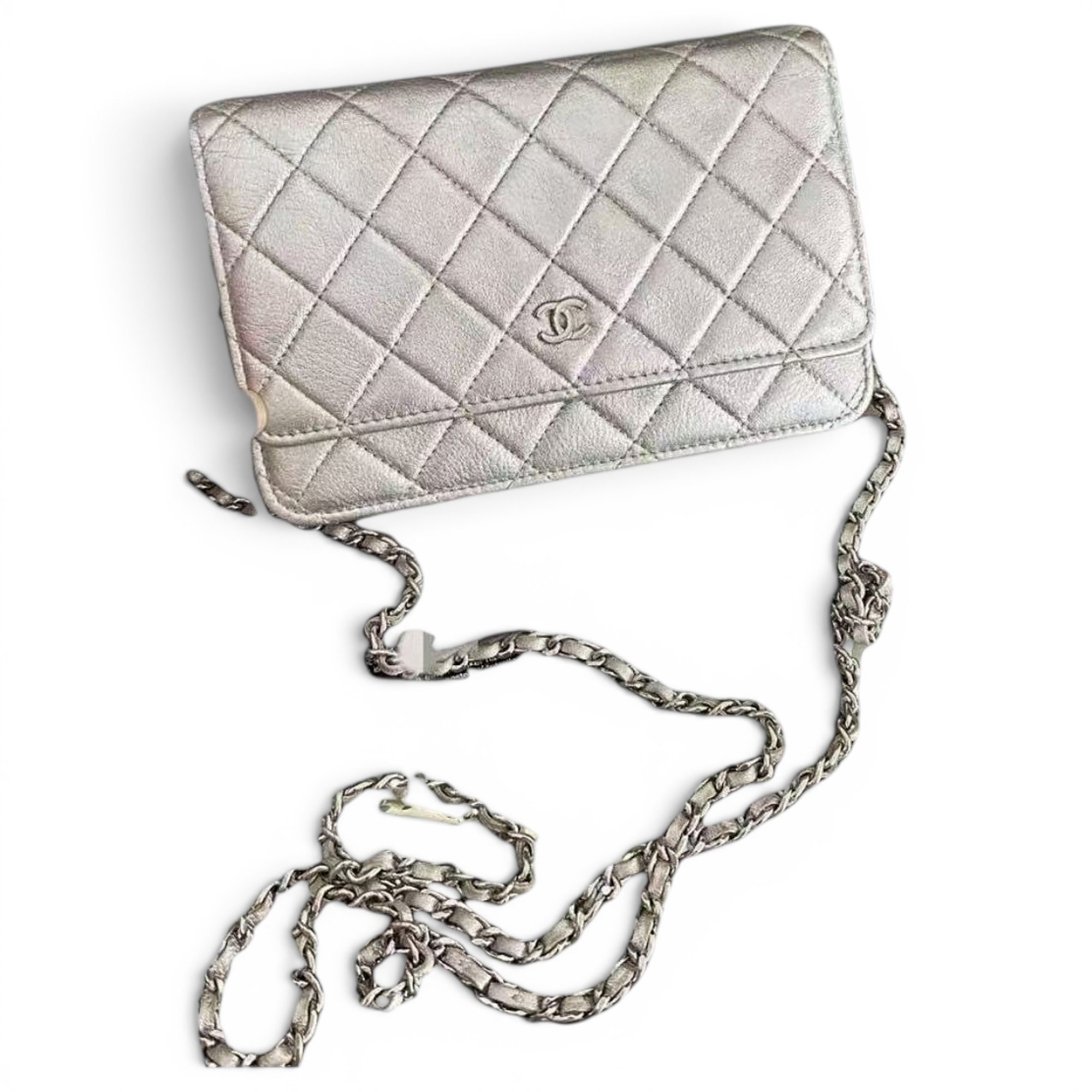 Wallet On Chain Gabrielle leather crossbody bag