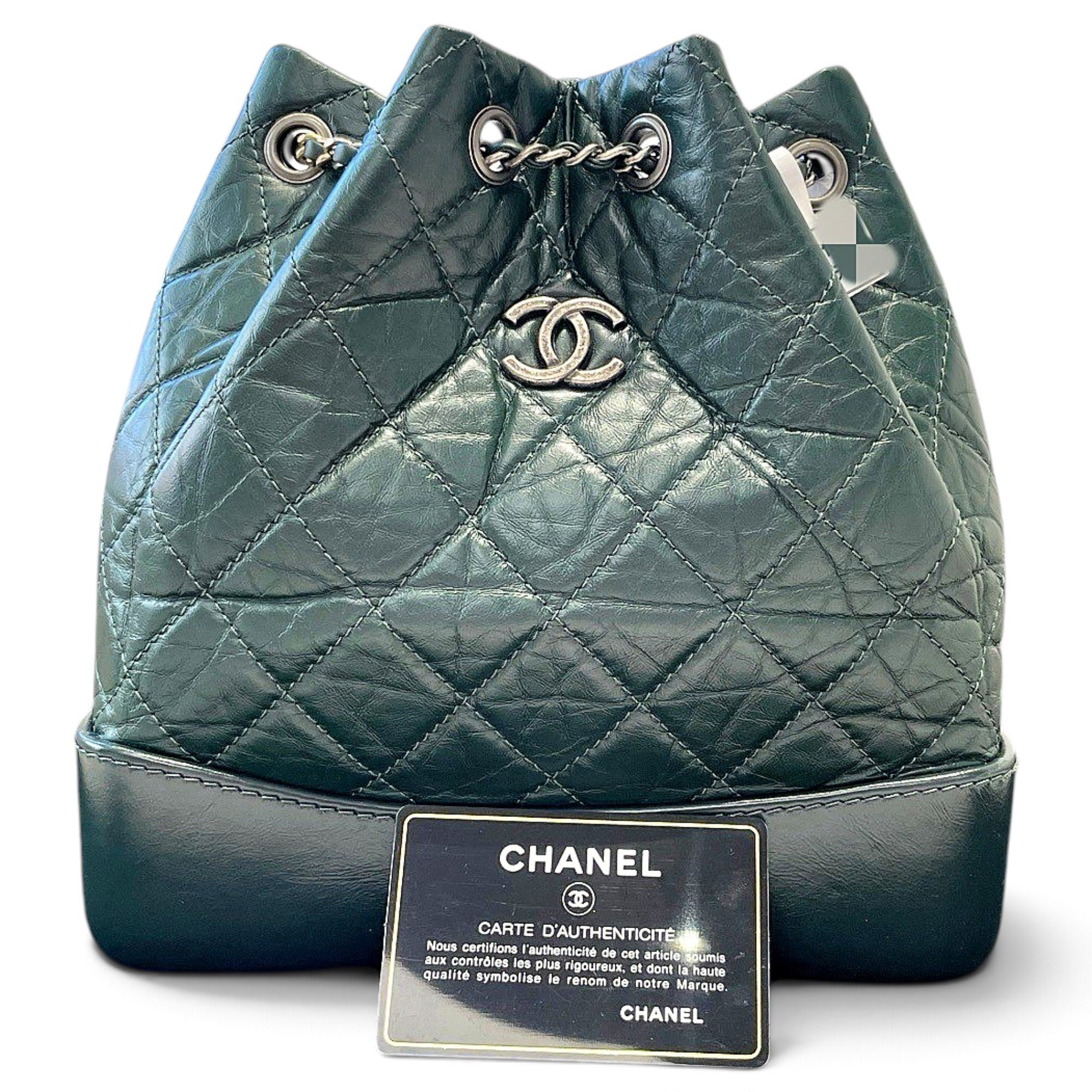 Gabrielle Bucket leather handbag
