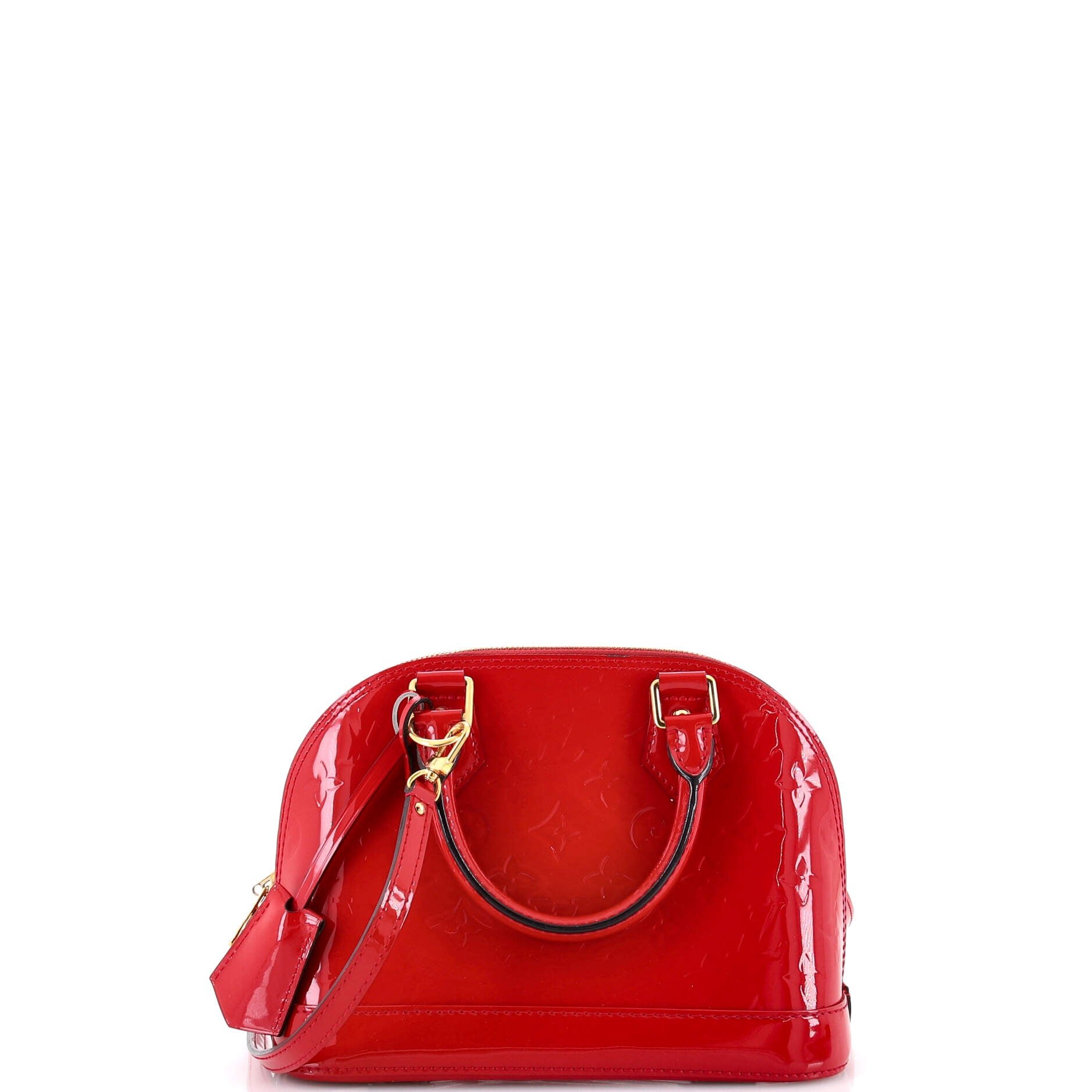 Alma Handbag Monogram Vernis BB