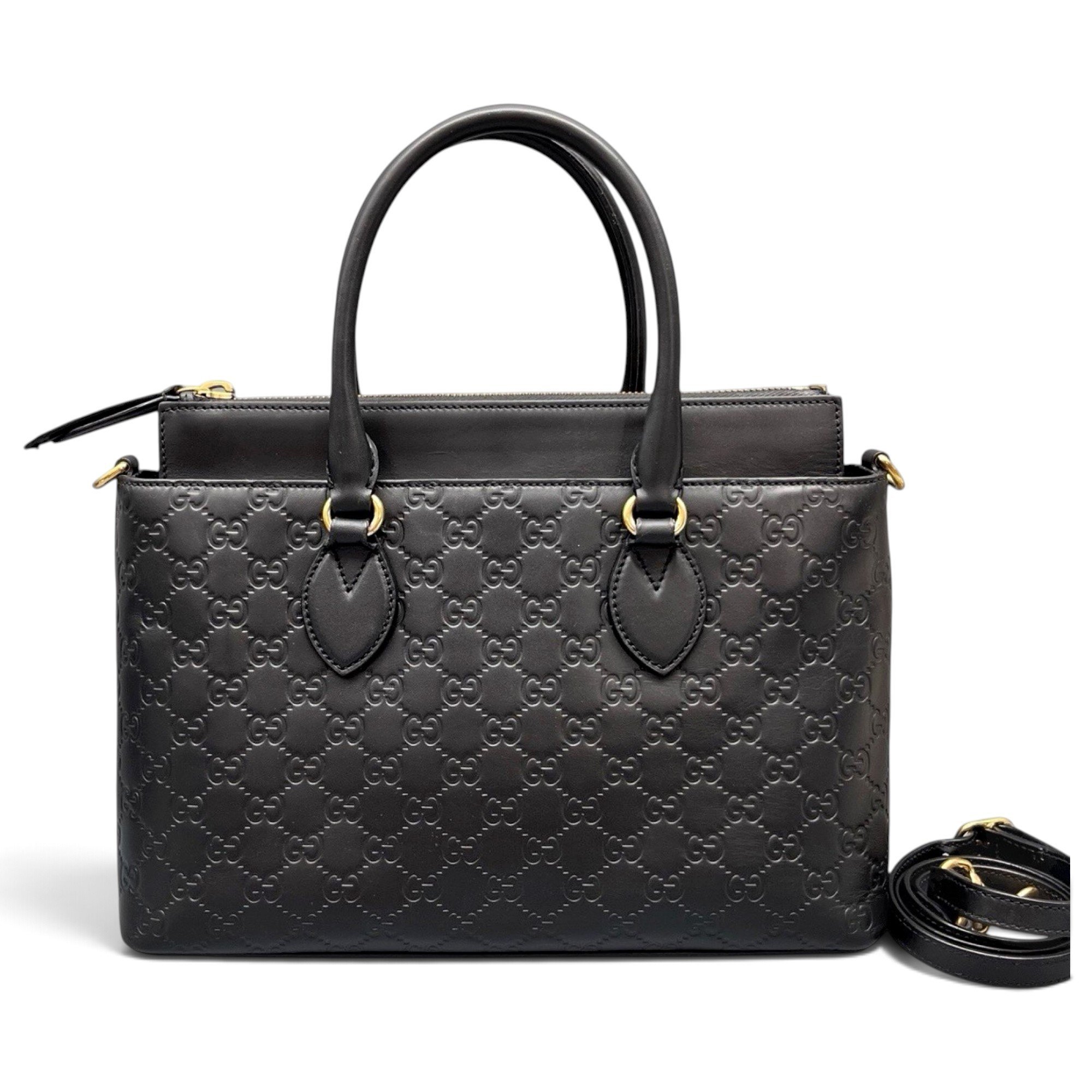 Leather handbag