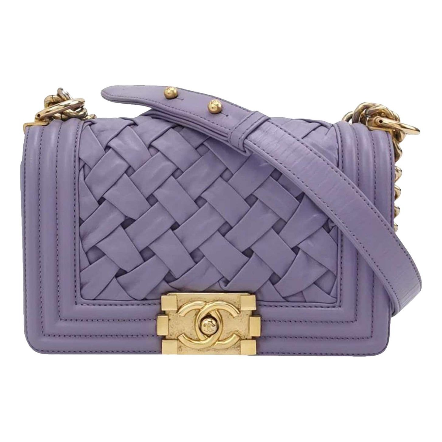 Boy leather crossbody bag