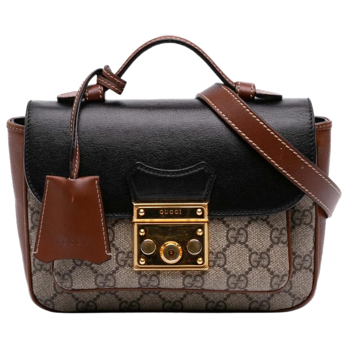 Padlock cloth satchel