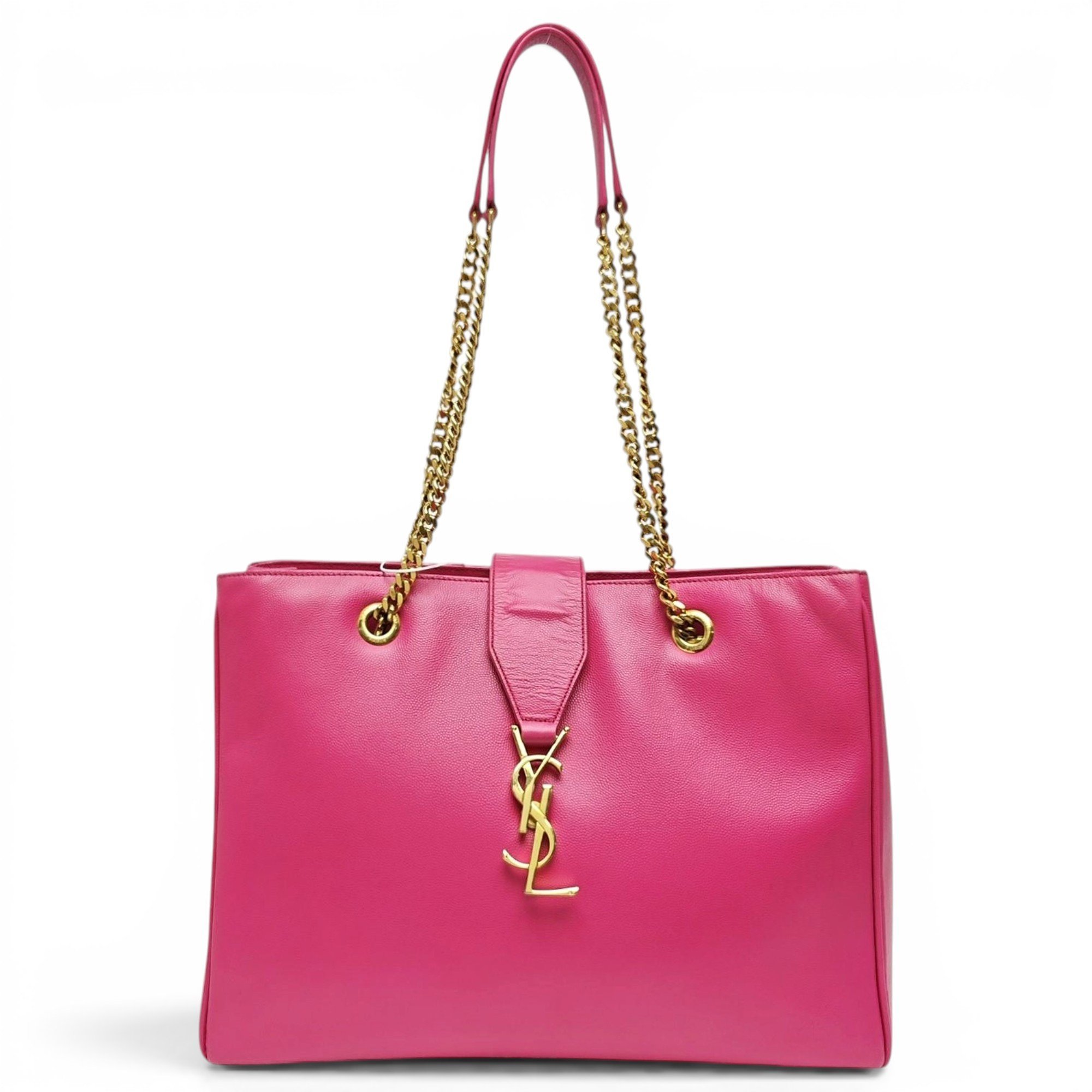 Shopping monogramme leather handbag