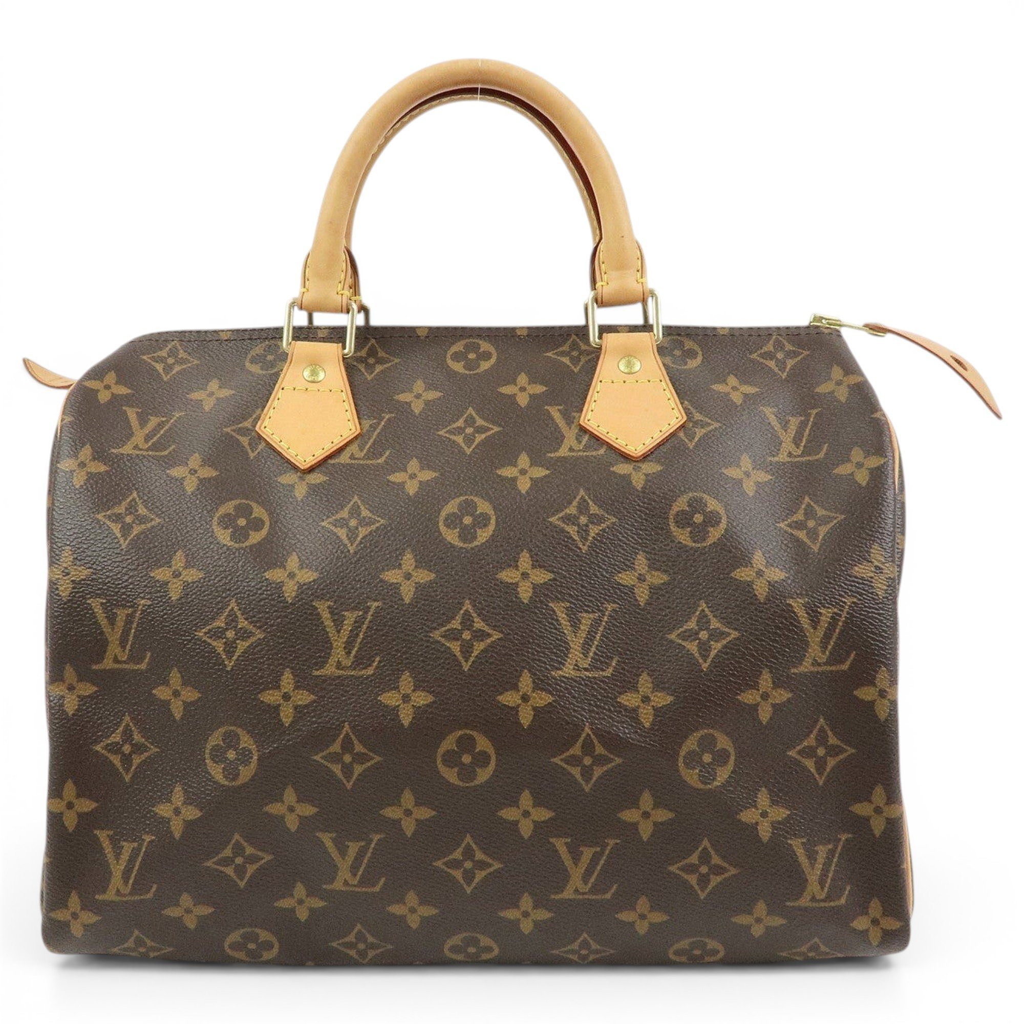 Speedy leather handbag