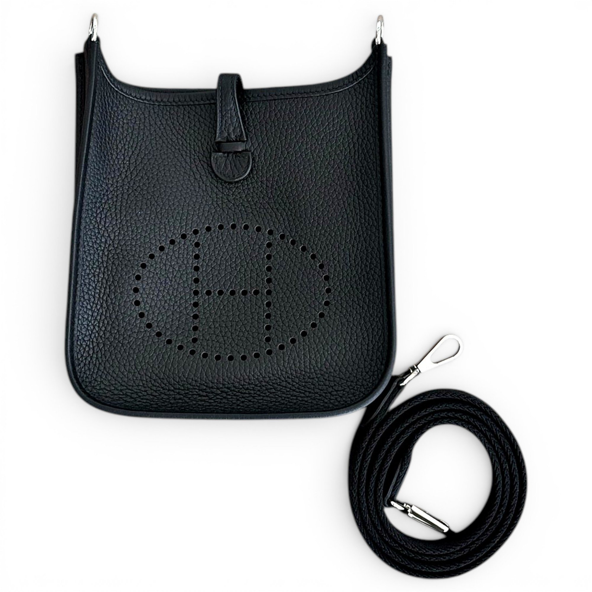 Evelyne leather crossbody bag