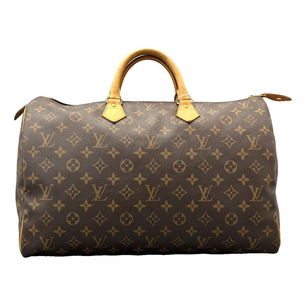 Speedy leather handbag