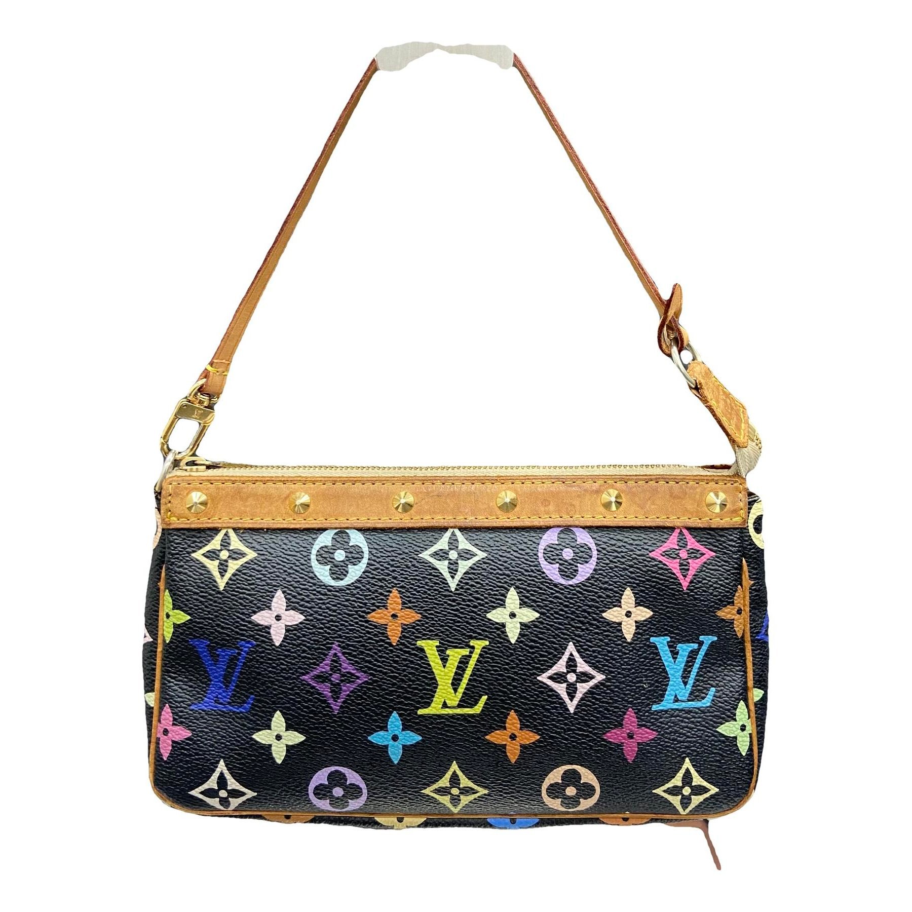 Pochette Accessoire leather handbag