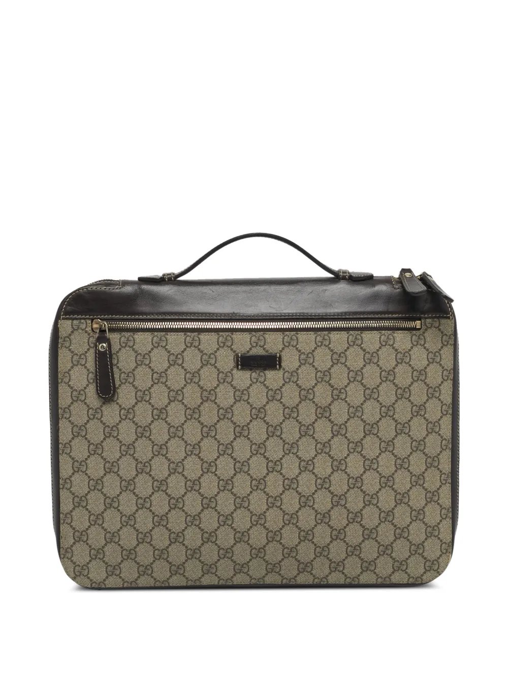GG-pattern briefcase