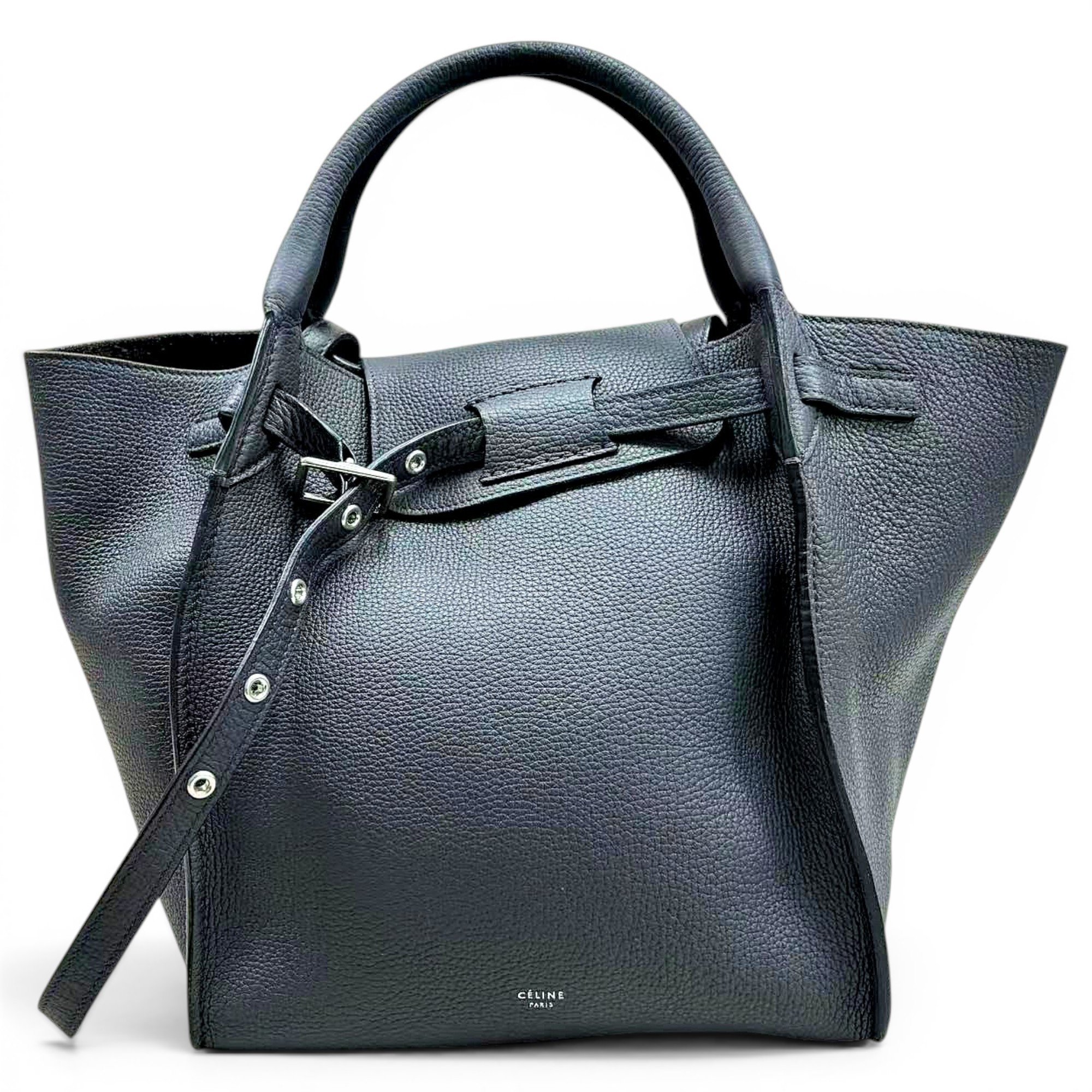 Big Bag leather handbag
