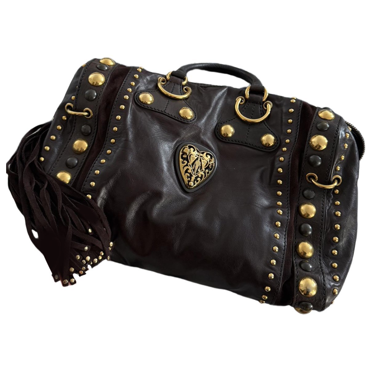 Leather tote