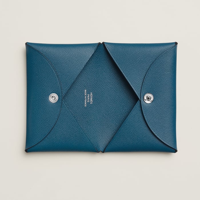 Deep Blue Calvi Card Holder