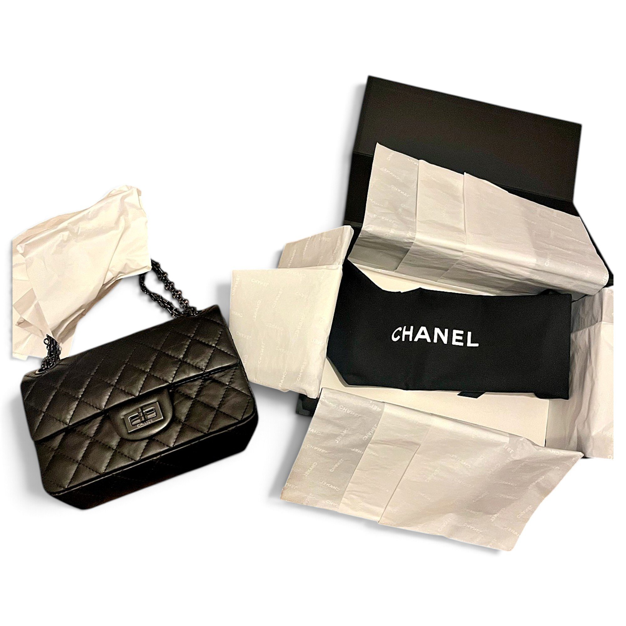 2.55 leather handbag