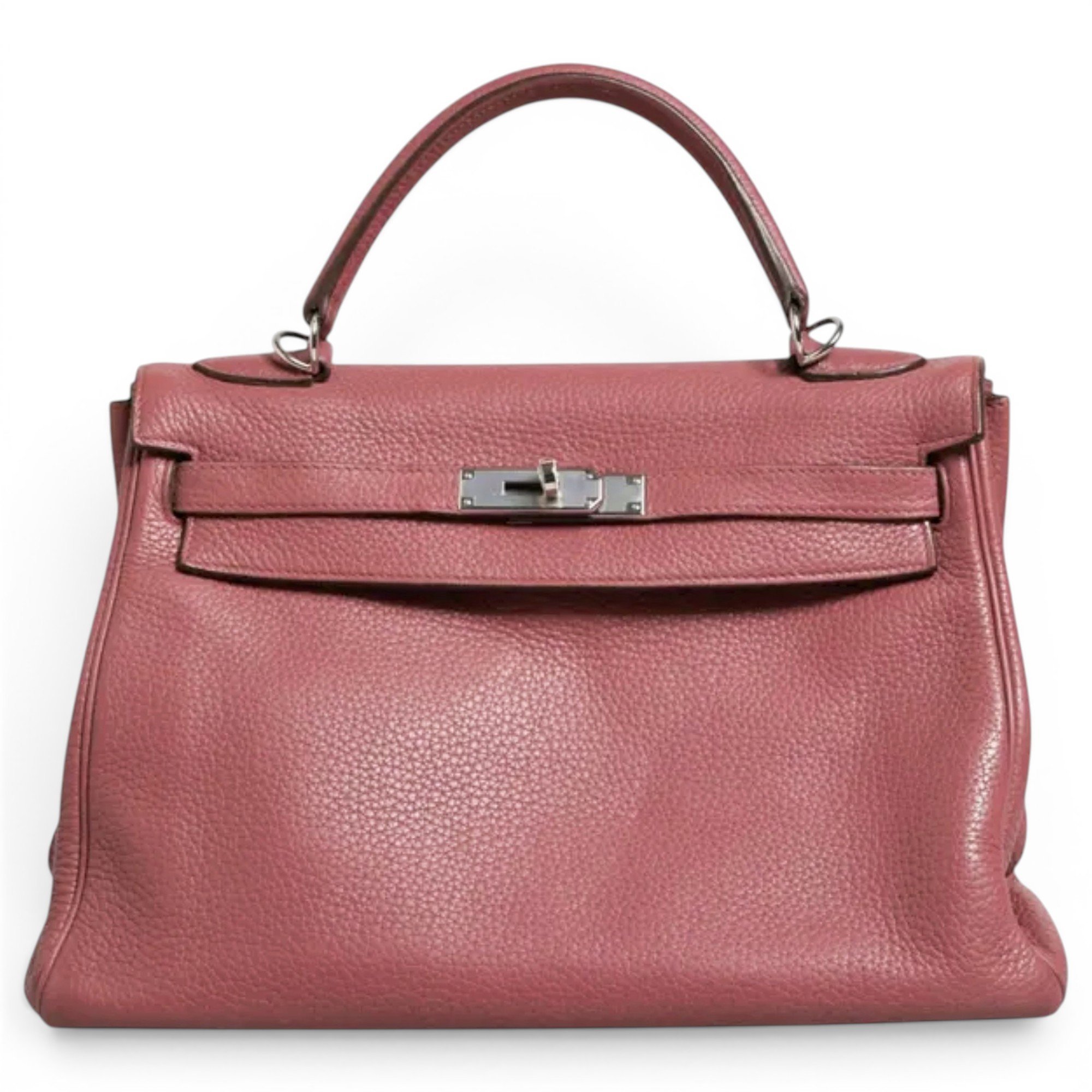 Kelly 32 leather handbag