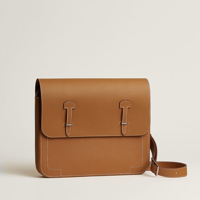 Gold Hermès Messenger 57 백