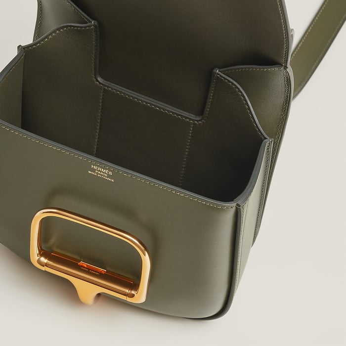 Vert Véronèse Hermès Della Cavalleria Mini Bag