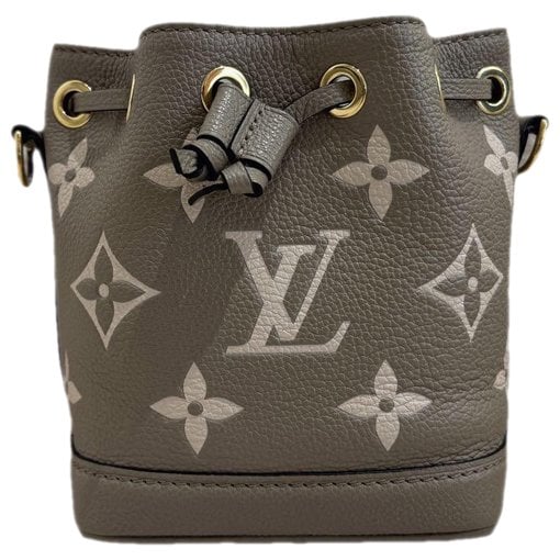 Nano Noé leather handbag